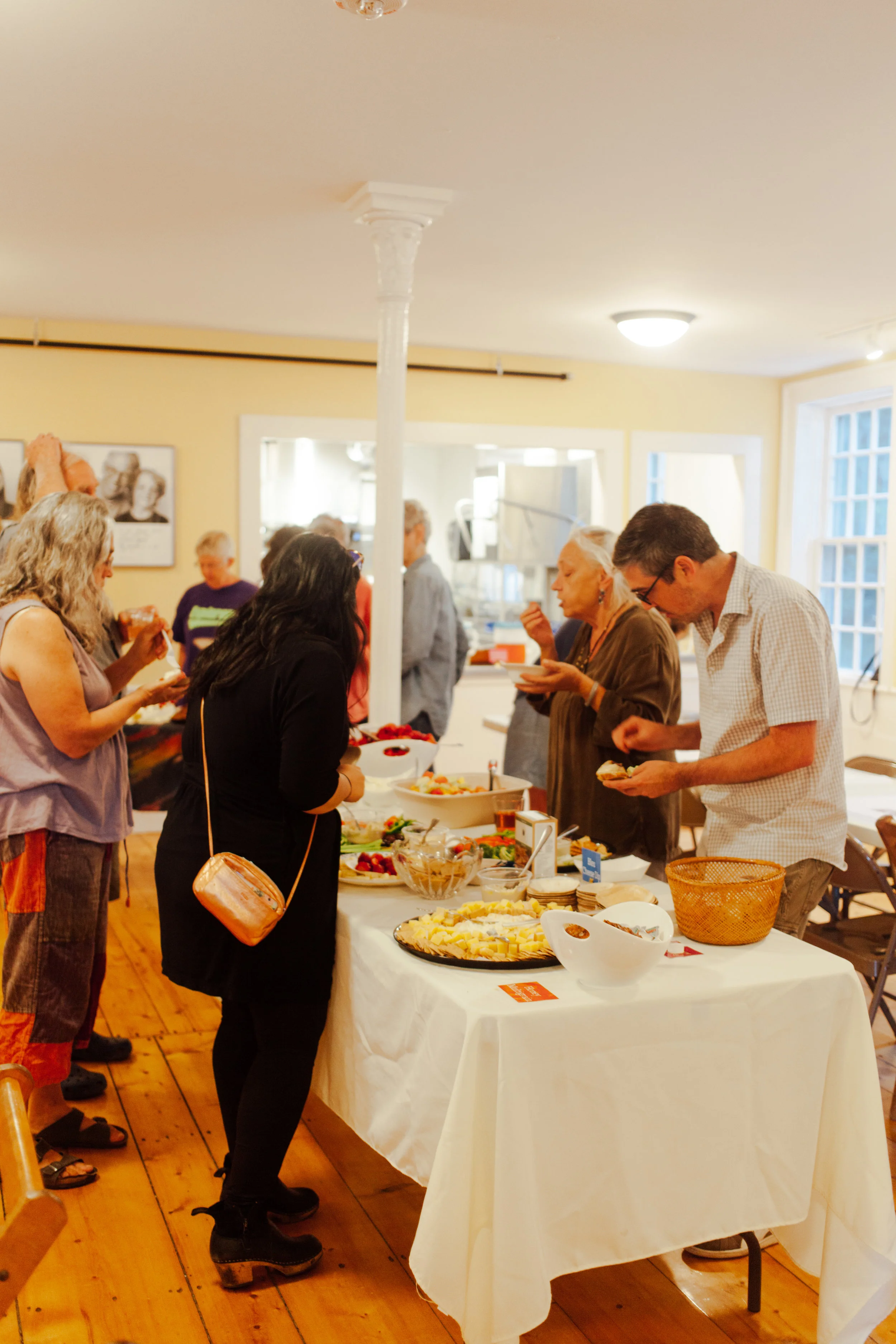 Community members enjoy the many treats prepared by our dedicated Deli staff!