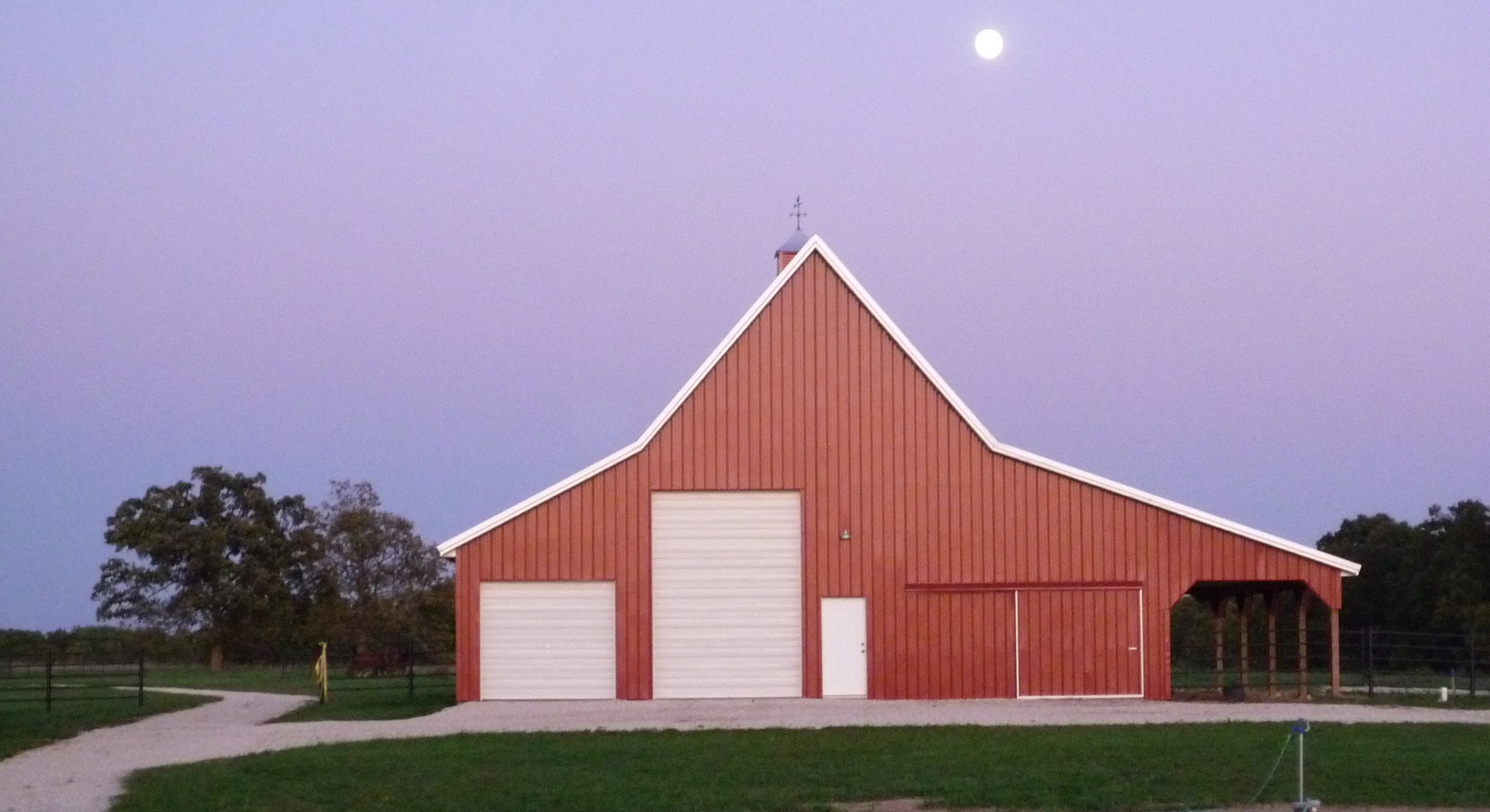 Barn by Moonlight
