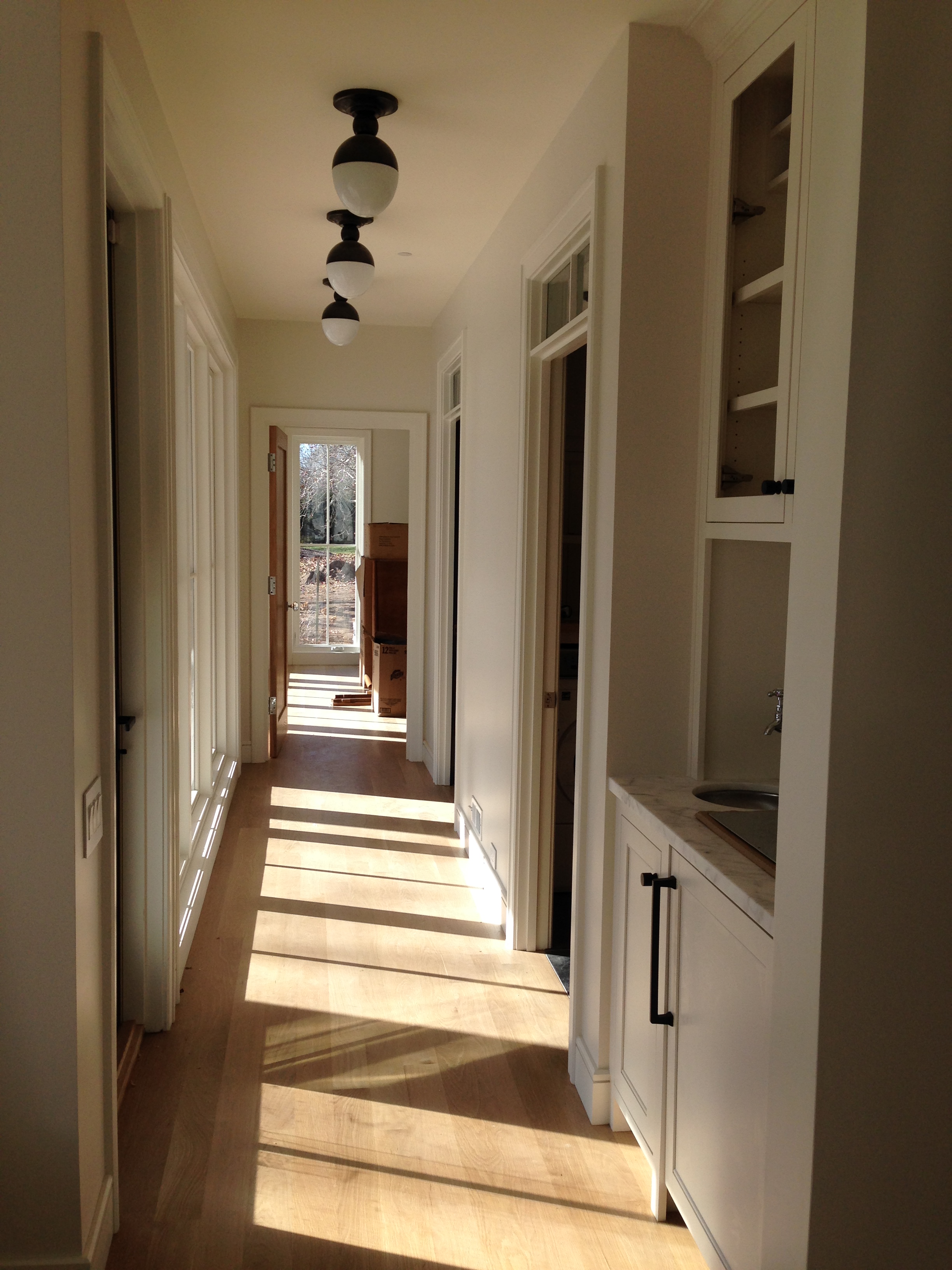 Light-filled Hall to the Master Bedroom