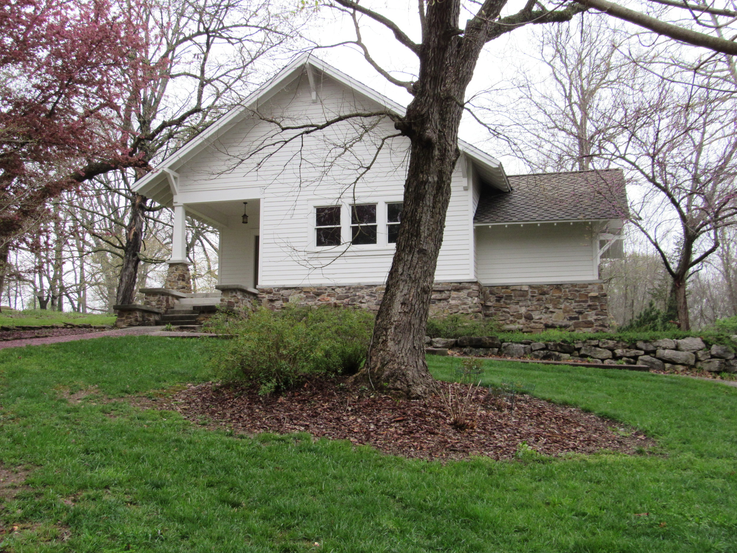 Porch Entry to Garage