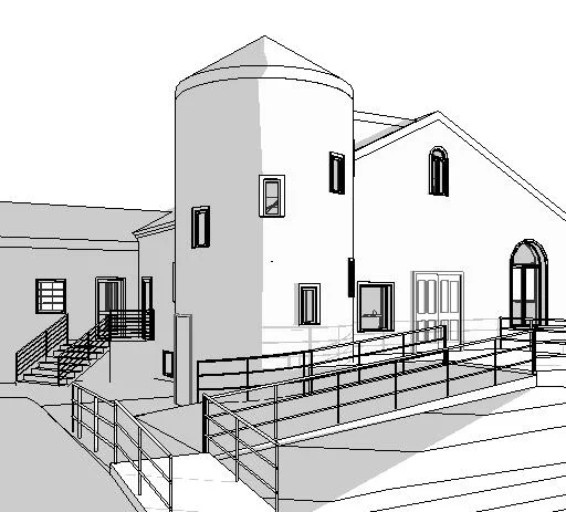 Rendering of Castle Exterior