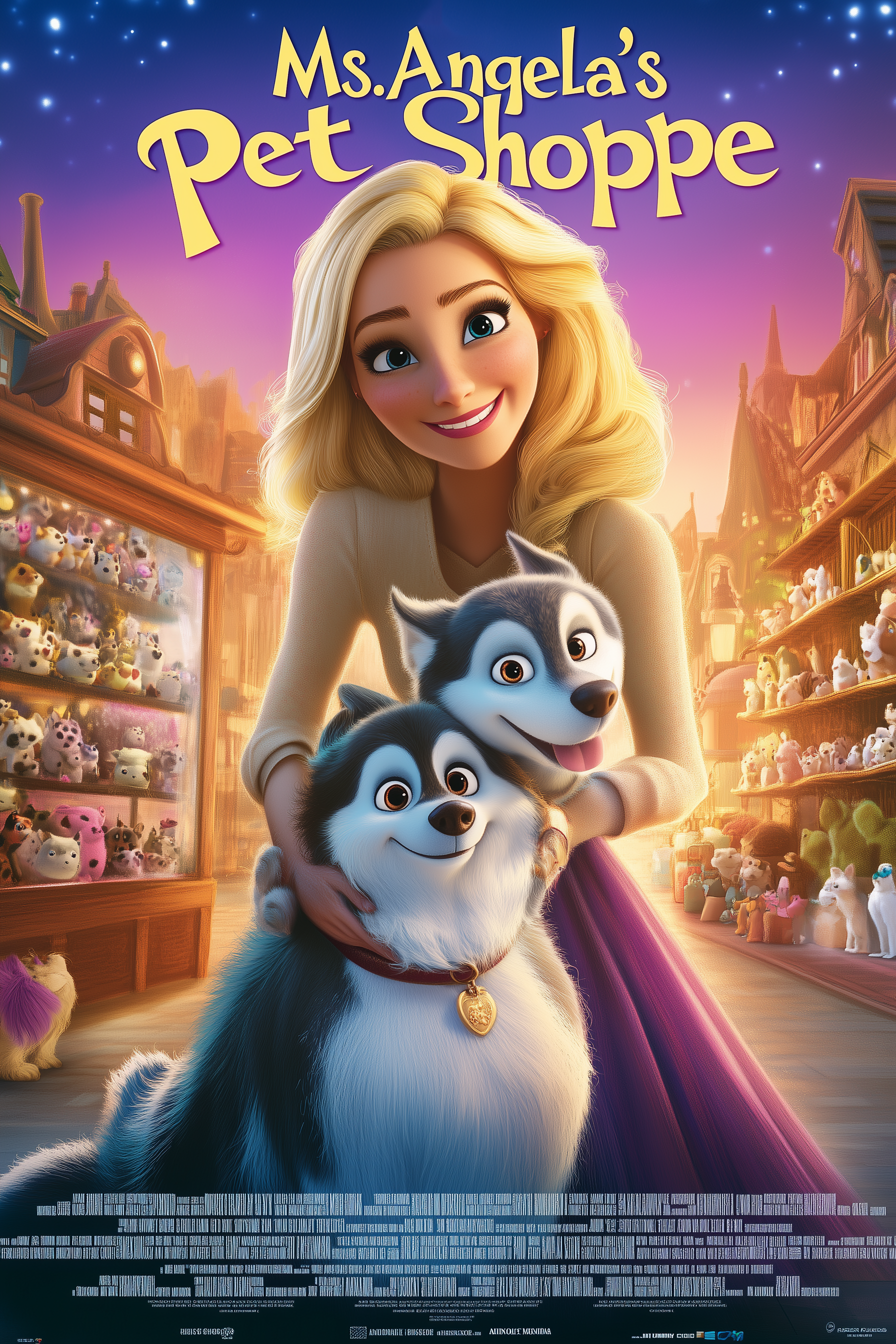 Animated short film "Ms. Angela's Pet Shoppe"