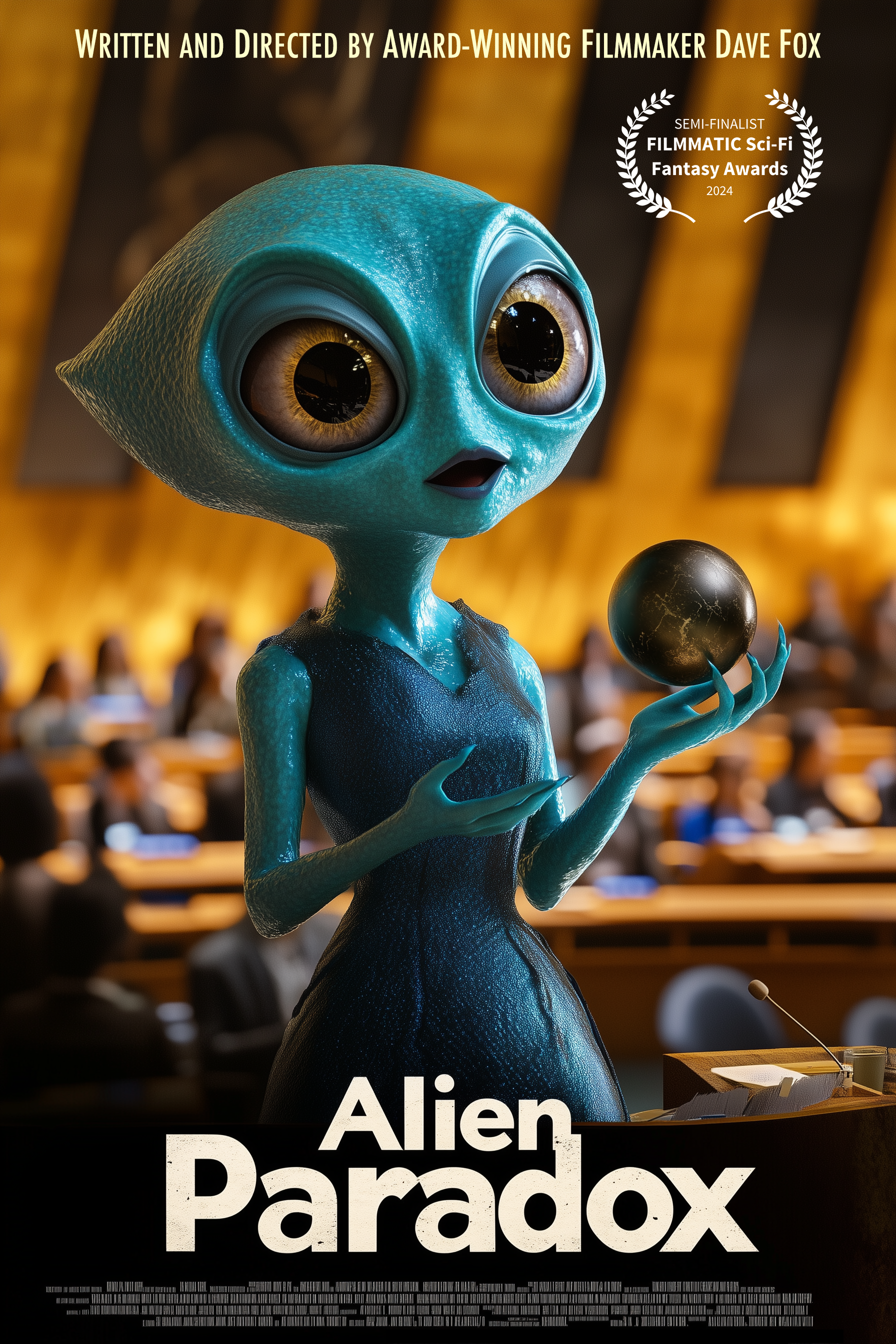 Award-winning short film "Alien Paradox"