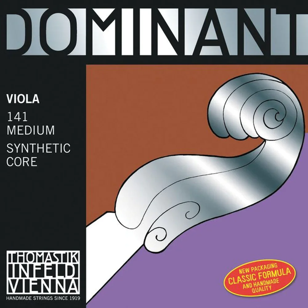 Dominant 15"-16" Viola C String - Silver/Perlon: Medium