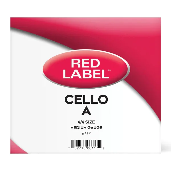 Red Label Cello A 4/4 Size Medium Gauge
