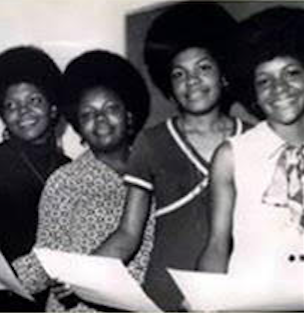 The Cole Sisters, left to right: Carol F. Cole McKendall, Brenda J. Cole, Eunice M. Cole Falls, and Pamela A. Cole Wimbley