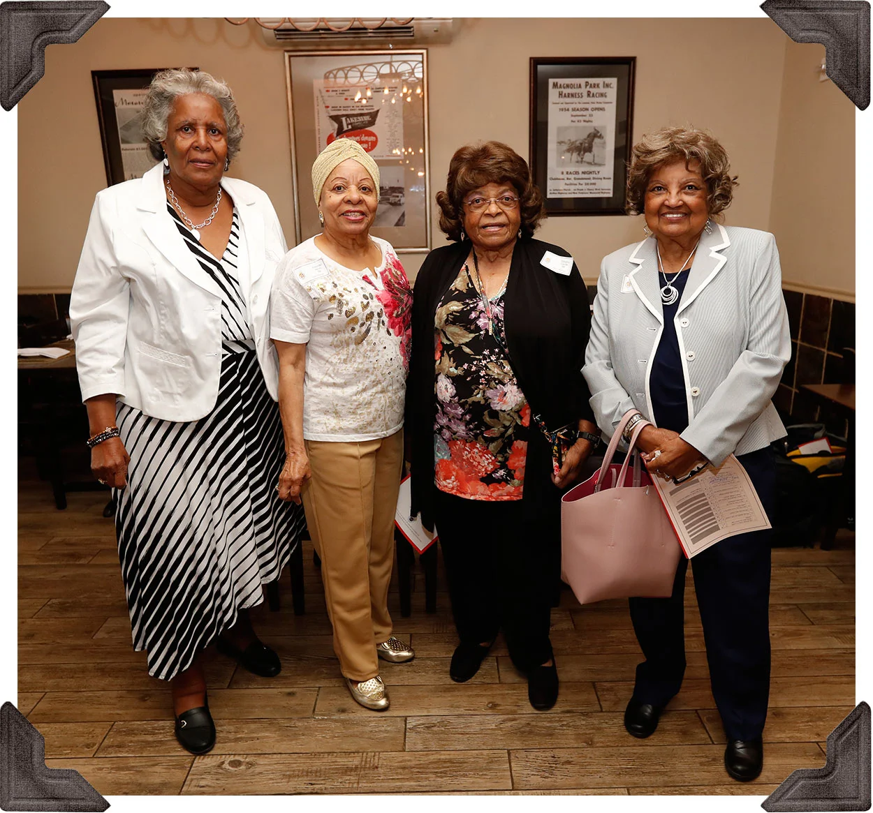 Class of '66 - Velda Roberts, Yolanda Henry, Dorothy Carter and Myralin LaCabe Vignaud
