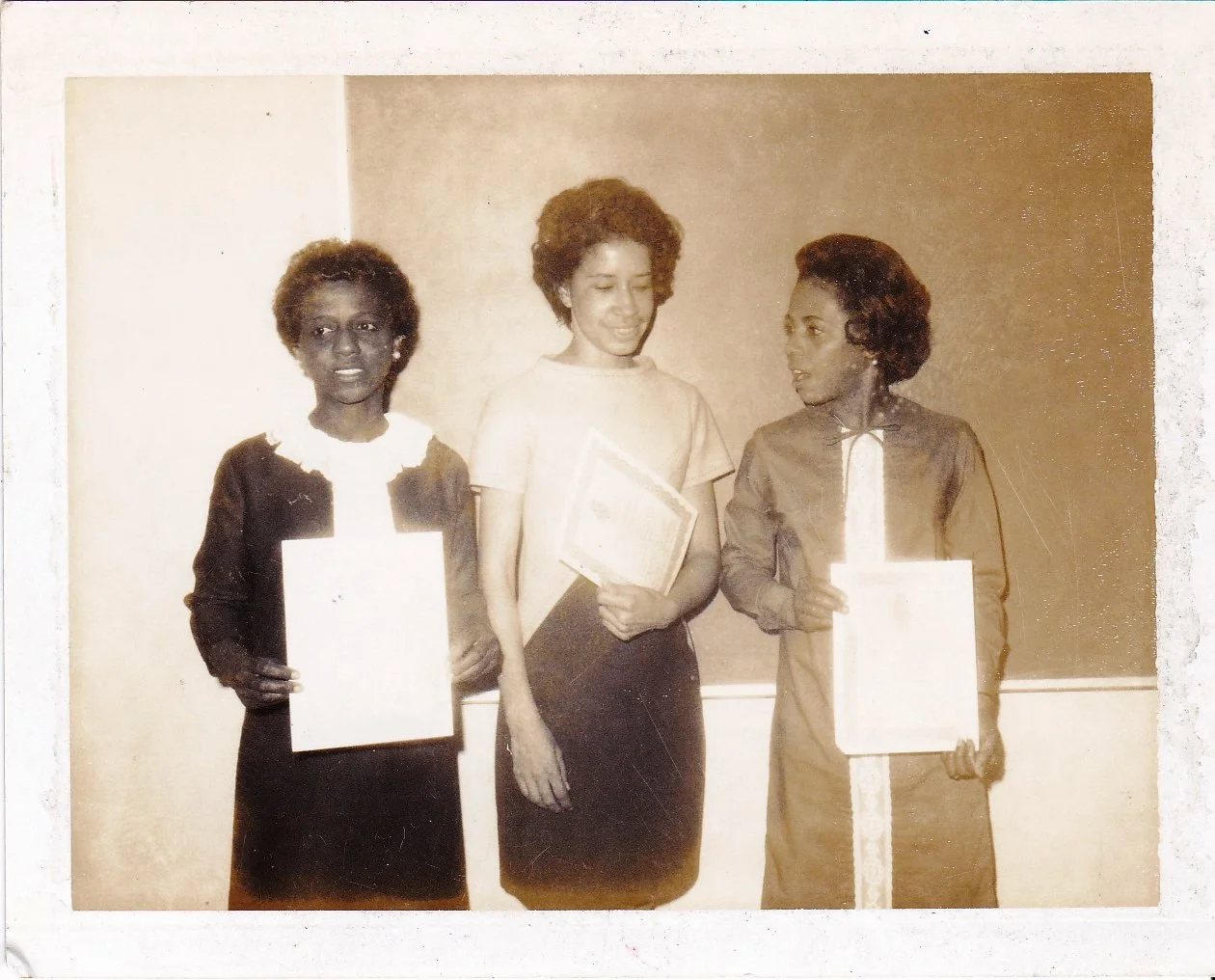 '67 Cleo Grant, Thyra Johnson, Angela Theophile