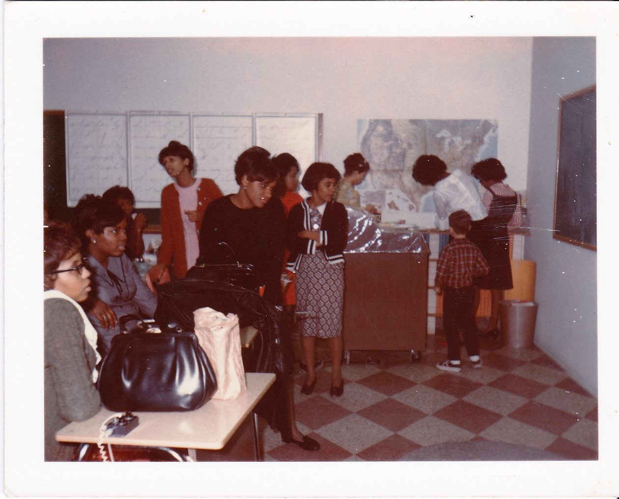 '67 Jeff Geoffray with 1967 Students