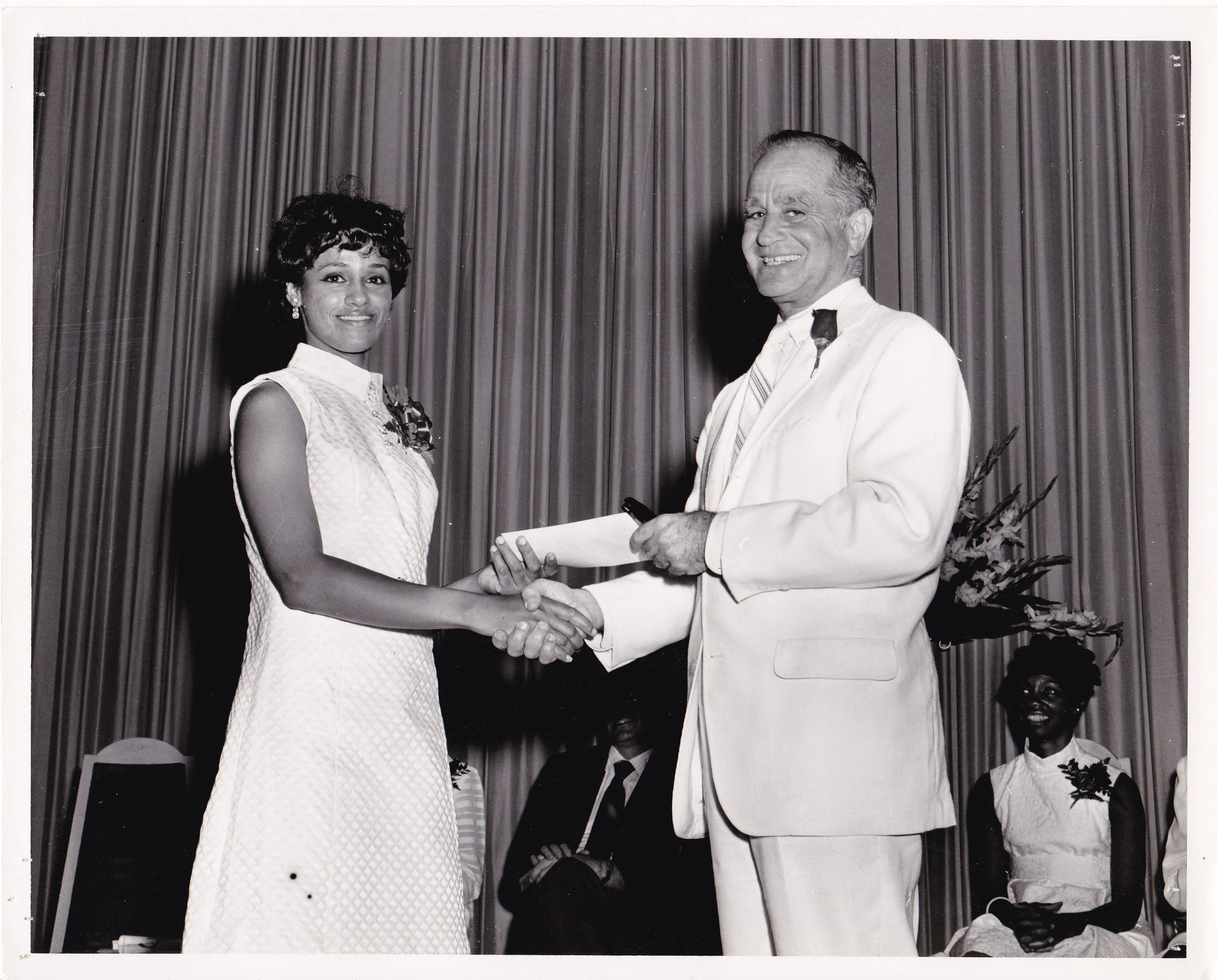 '69 Student and James Coleman at Graduation