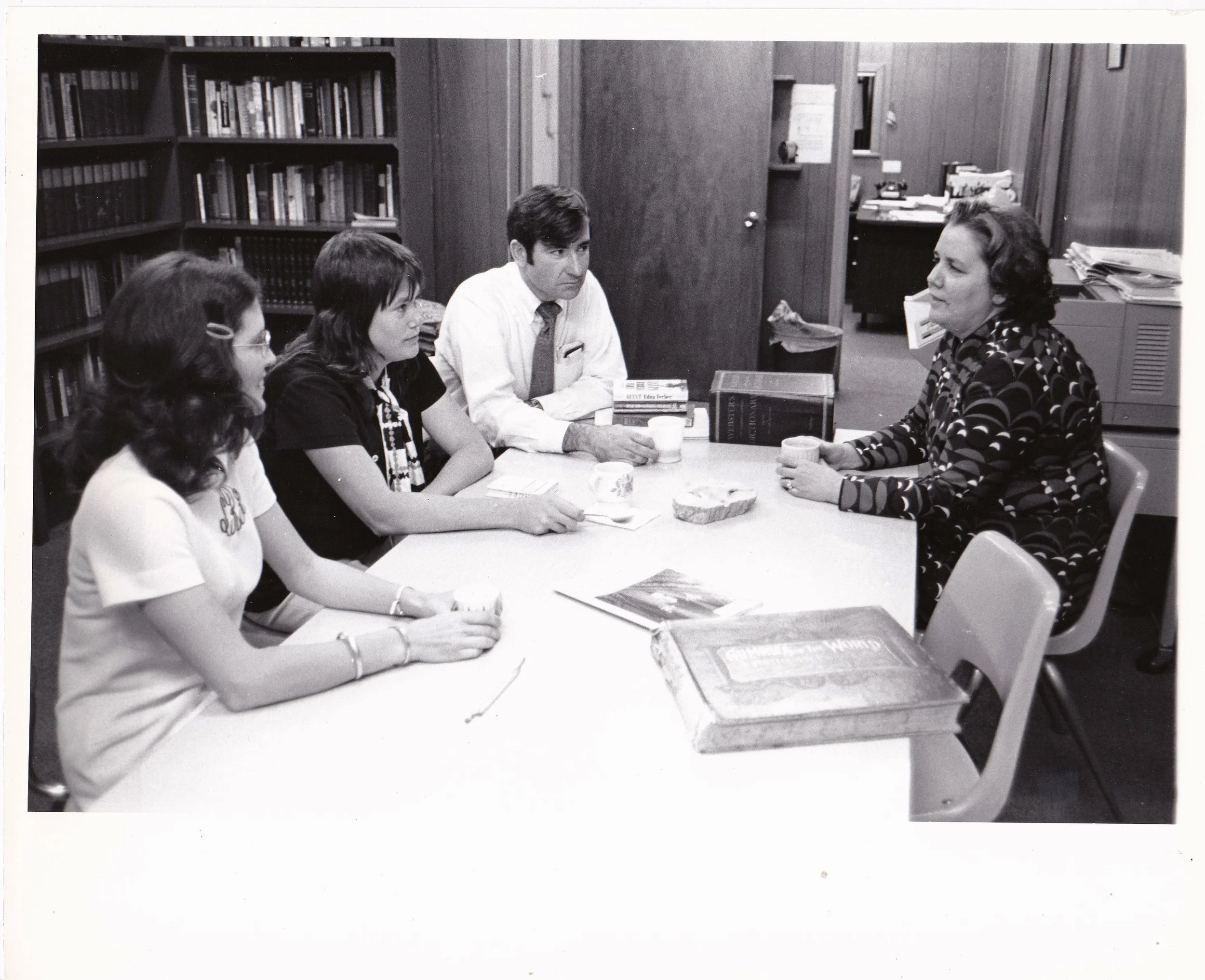 '72 Sharon Rodi, Tina Harper, Floyd McLamb and Alice Geoffray