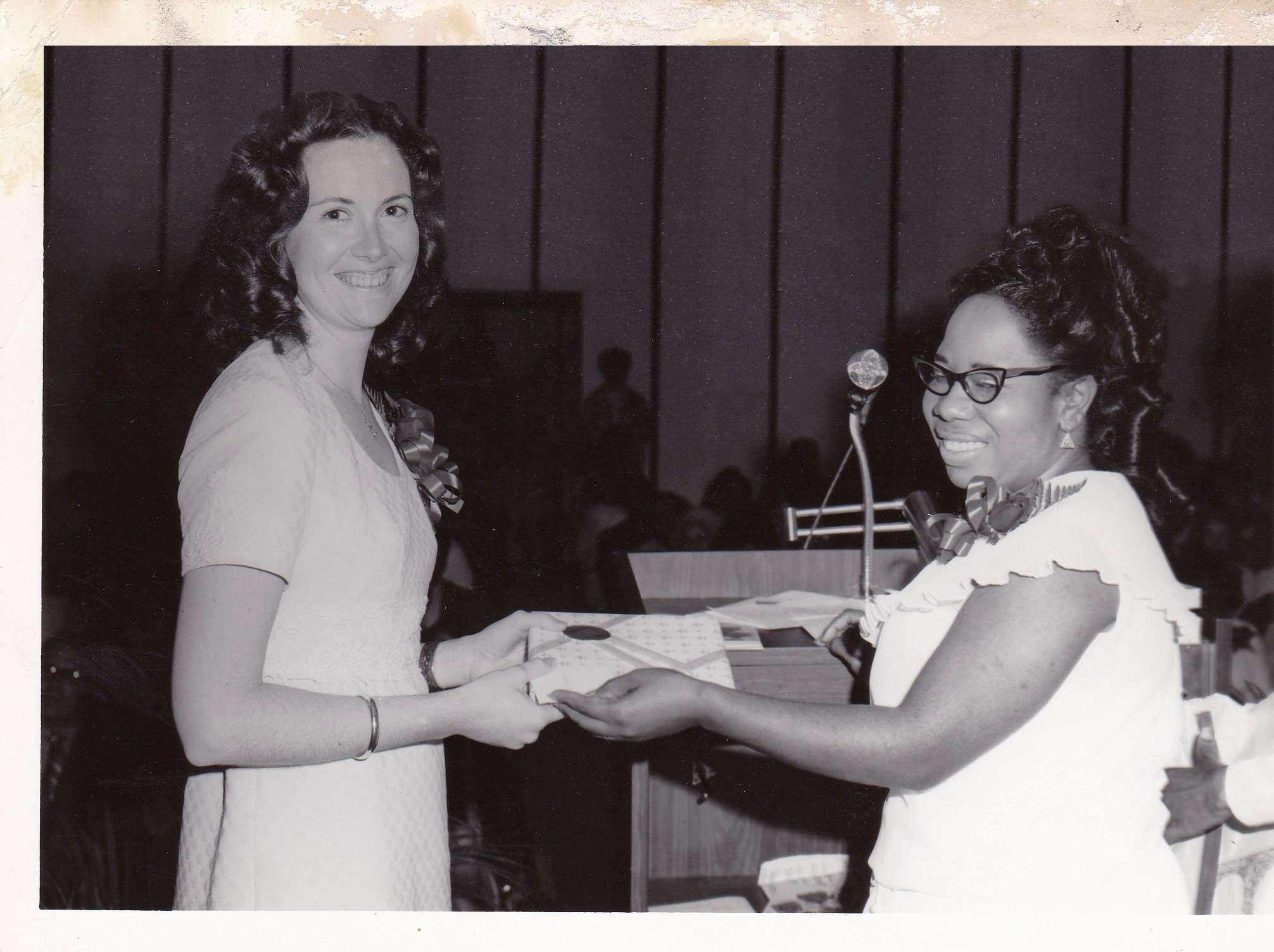 '72 Marcia Bourgeouis and Lucille Le'Obia