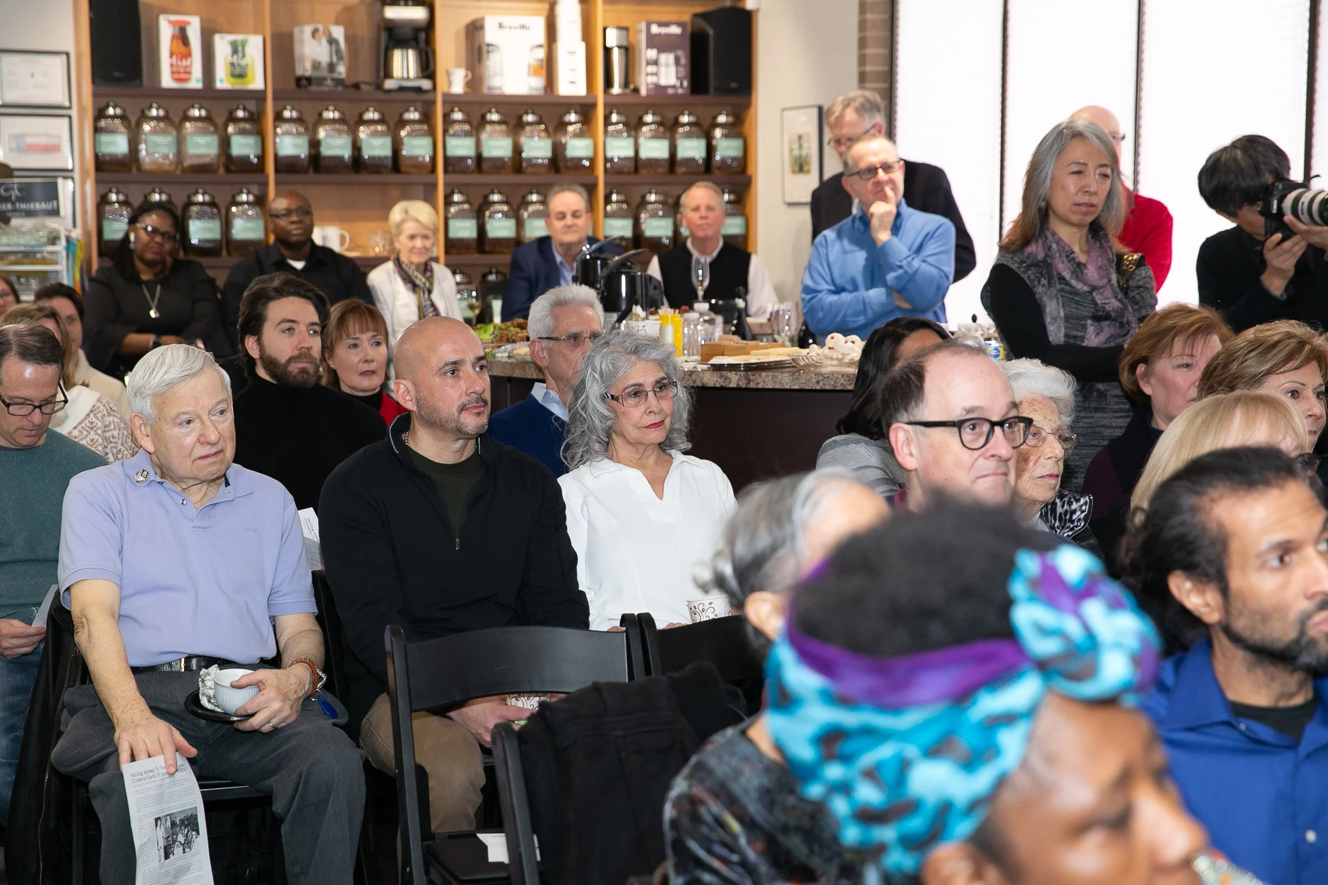 Guests at the Reading