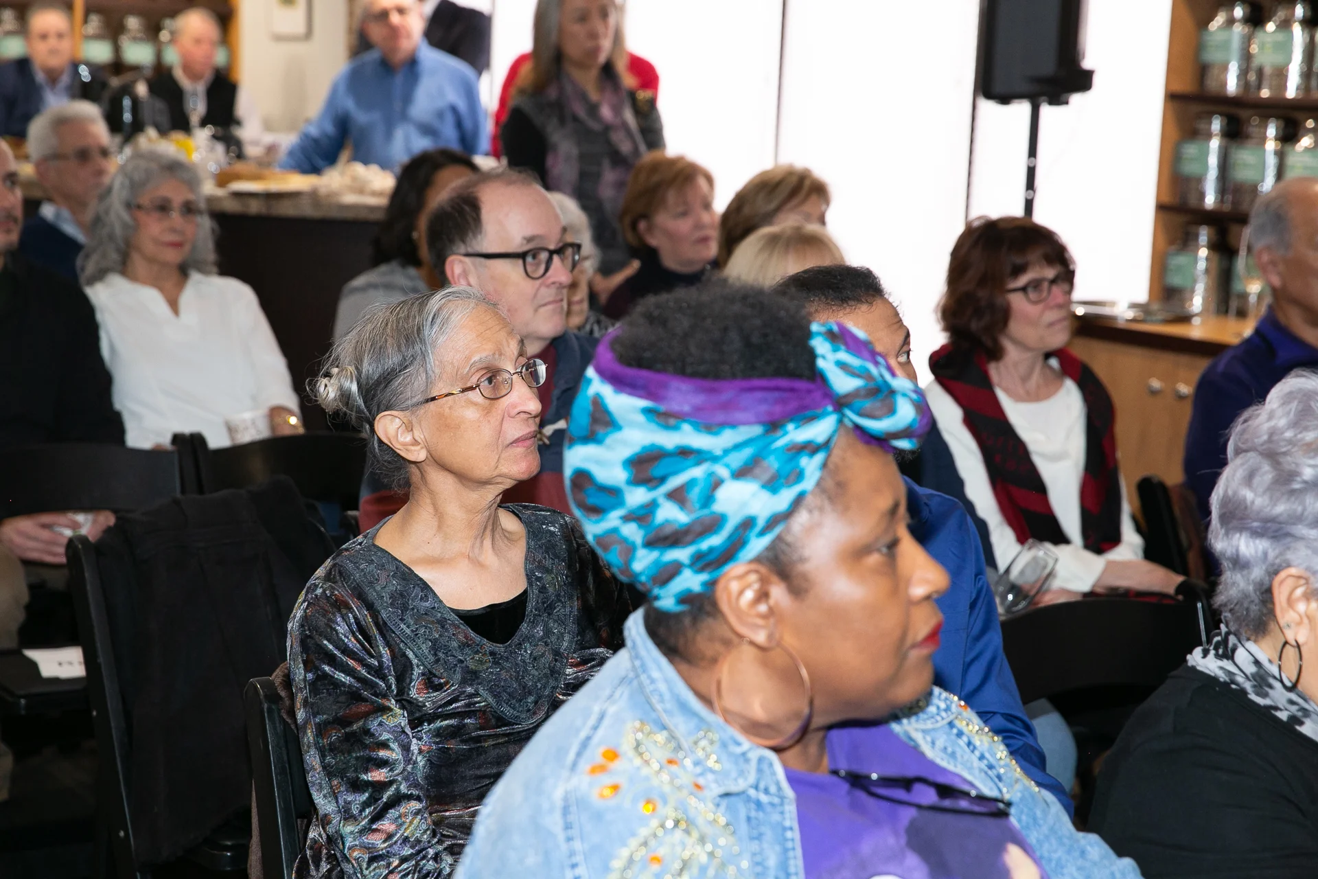 Guests at the Reading