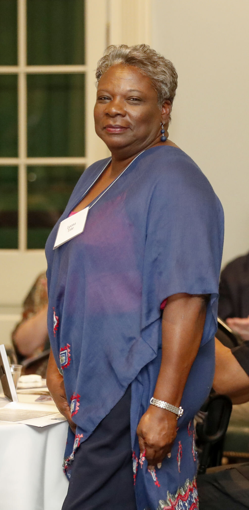 Civil rights pioneer Leona Tate at the 431 Exchange / Adult Education Center reunion. Provided photo by Tyler Kaufman