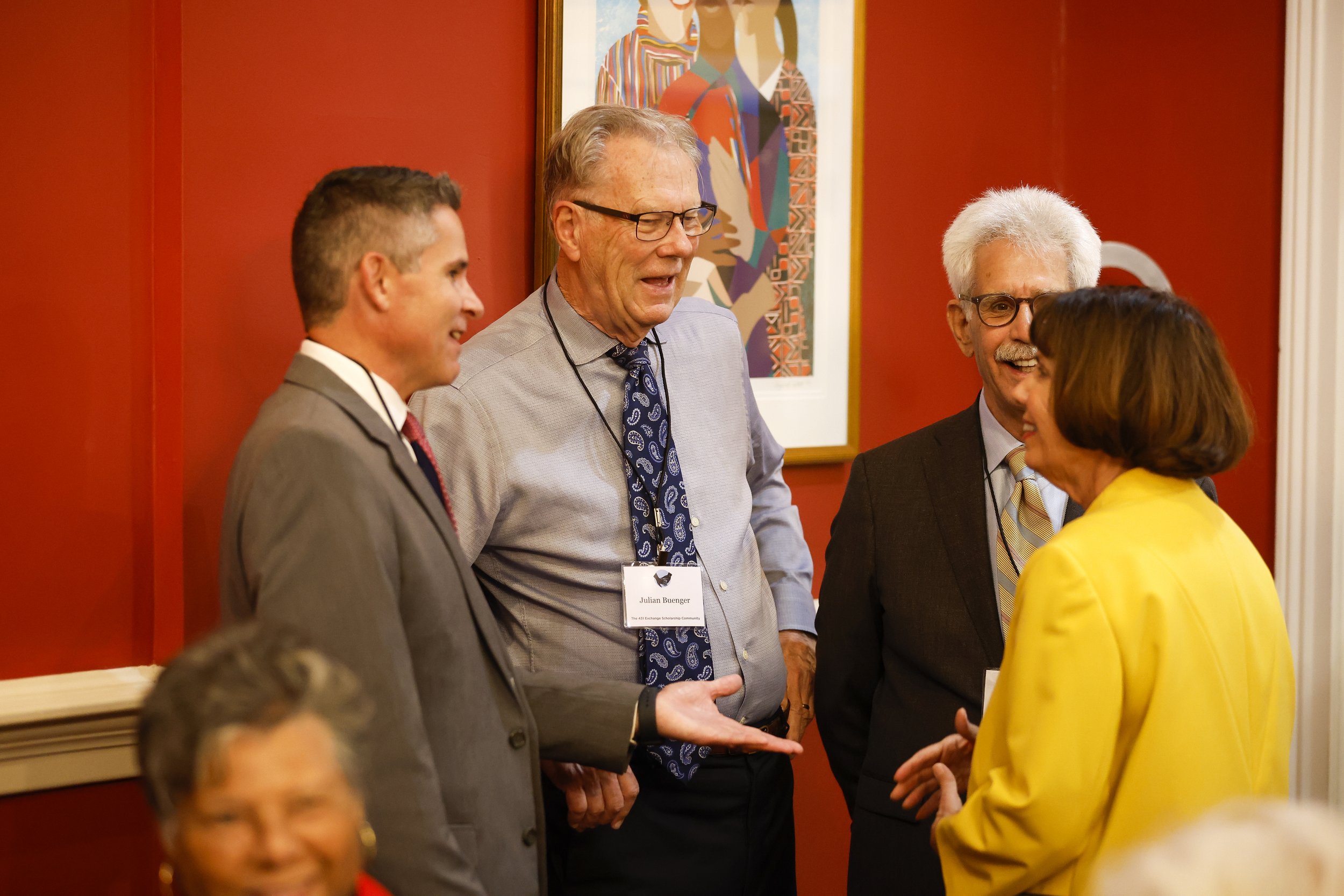 AEC Family Jeremy Starr, 431 Exchange Financial Advisor, Julian Buenger, Stephen Geoffray and Jeanne Geoffray