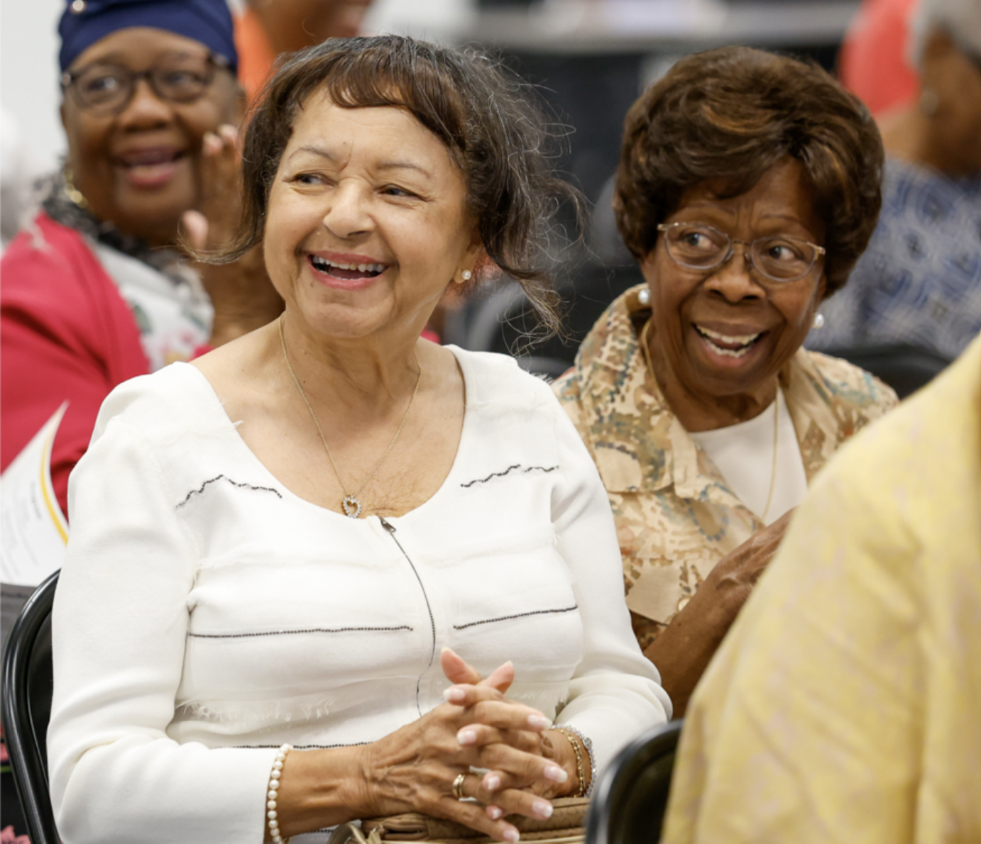 Inez Villavaso (left, AEC Class of ’68), Cecile Scorza (right, AEC Class of '68)