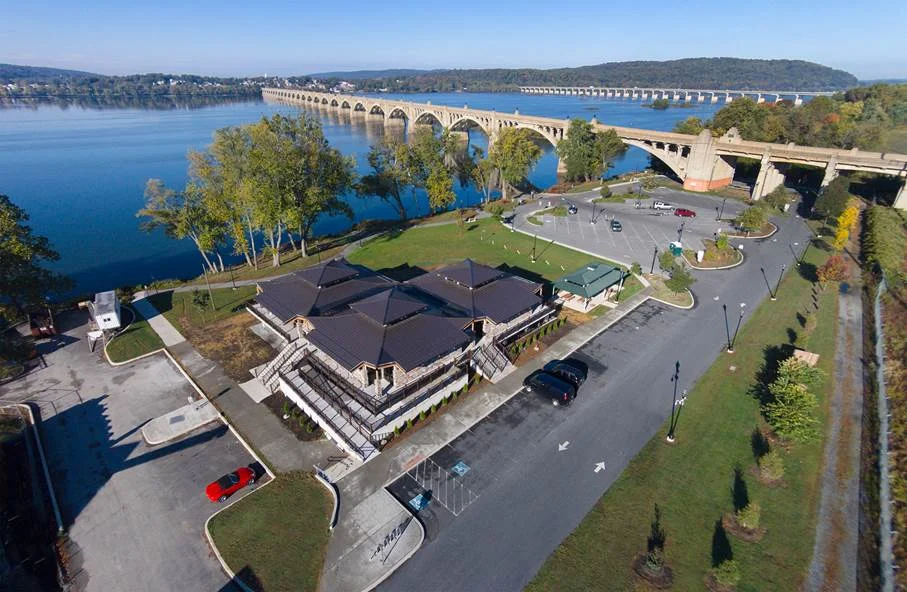   The design of the Columbia Park Building, now named Columbia Crossing, has exceeded our expectations. Visitors from all over the country and abroad have remarked of the design and how it fits the location along the Susquehanna River.   Leo S. Lutz,