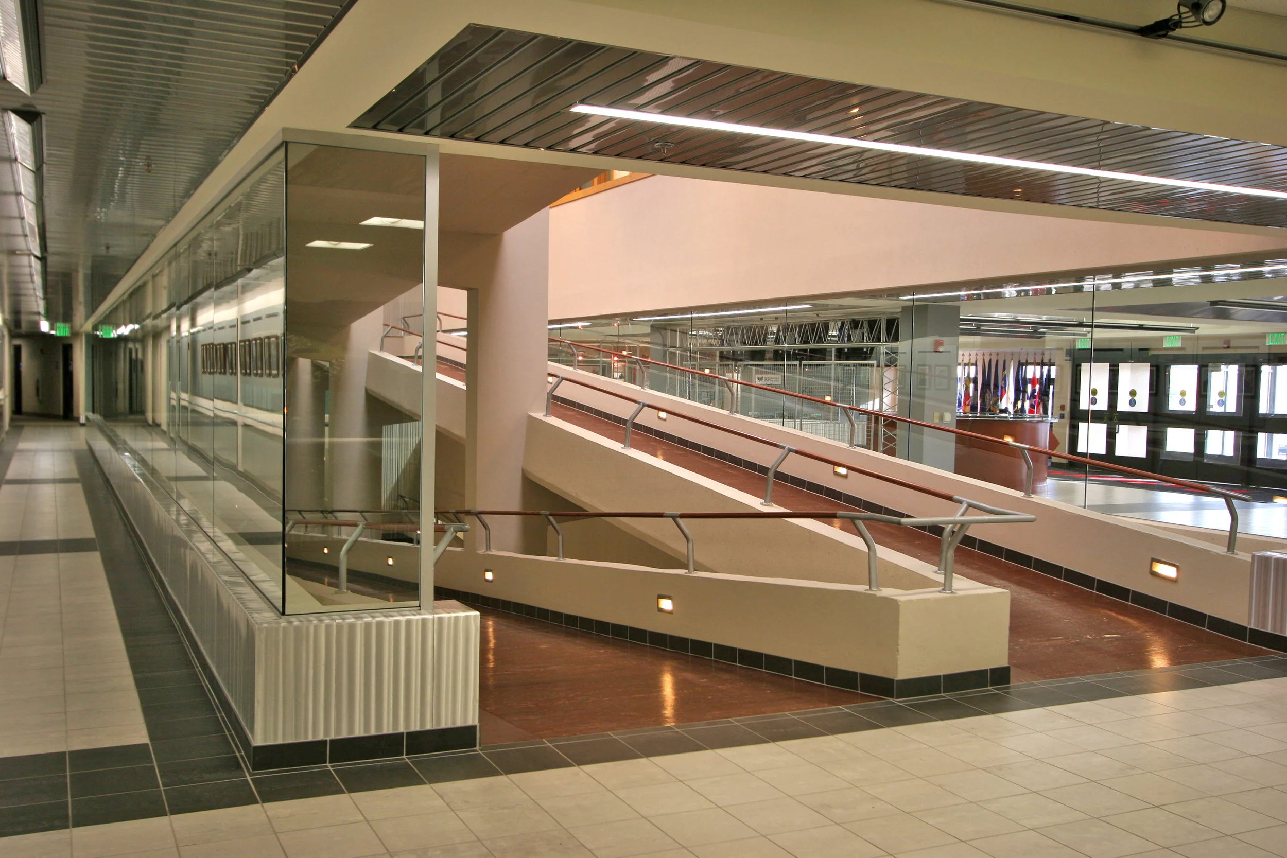  Buchart Horn Architects provided professional architectural and engineering services for renovation work in the Command Headquarters facility at the Tobyhanna Army Depot (TYAD) in Tobyhanna, Pennsylvania.  This project consisted of designing repairs