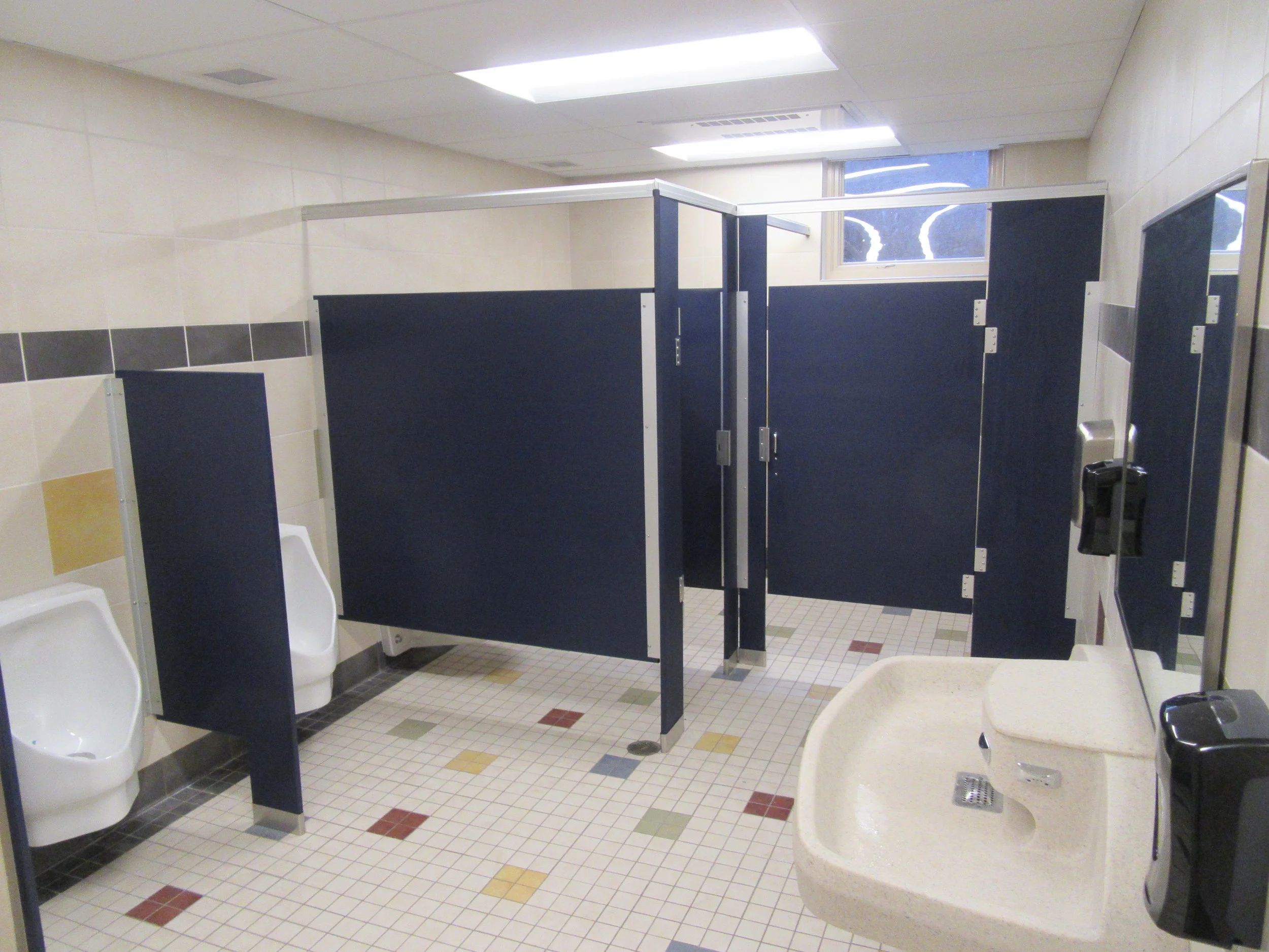  BHA provided professional services to completely renovate four pairs of existing gang toilets which were original to the building and did not meet current requirements for accessibility. Design included Architectural, HVAC, Plumbing, and Electrical 