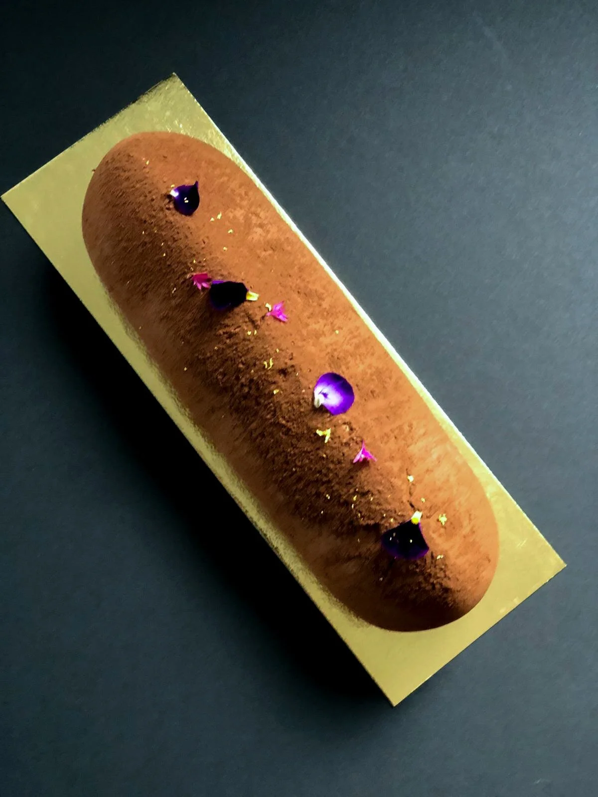 Buche Chocolat Noir Chocolate Christmas Yule Log.JPG