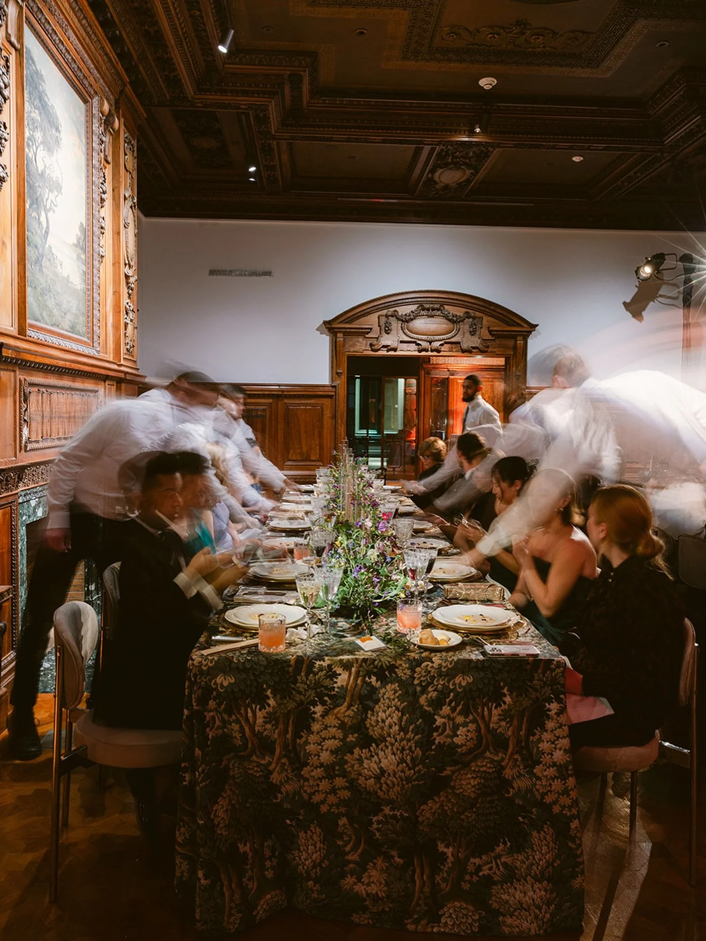 A night at the museum 
Venue @cooperhewitt 
Catering &amp; Bar @adcateringandevents
Planning &amp; Design @browneandtowers 
Floral Design @ahna__han 
Photography @boshimphoto 
Videography @yeattes_productions 
Stationery @inkandpressco 
Entertainment