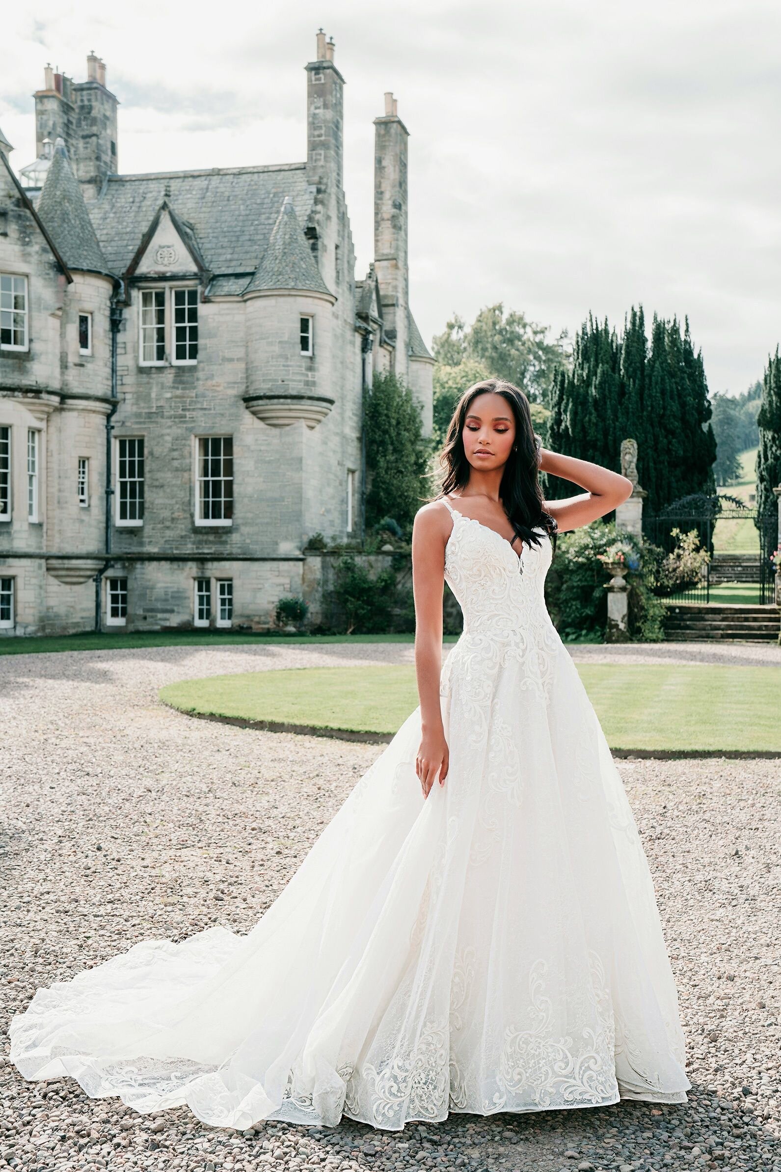 allure lace wedding dress