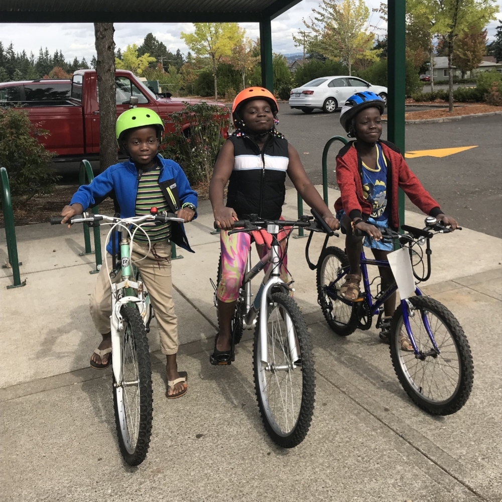 New Bike Day at HB Lee Middle School! — Bikes for Humanity PDX