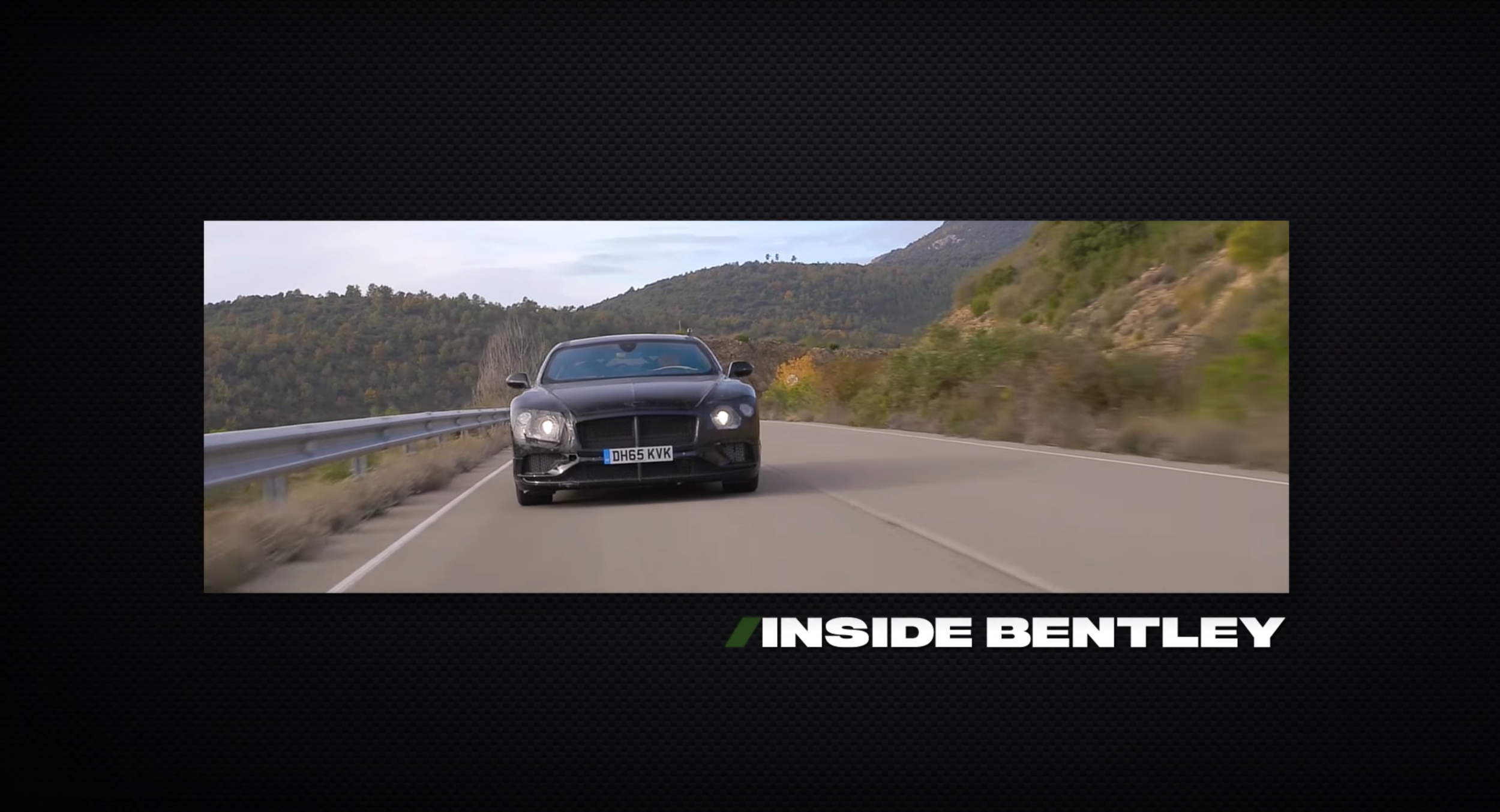 2019 Bentley Continental GT Prototype Testing in South Africa -- /INSIDE BENTLEY