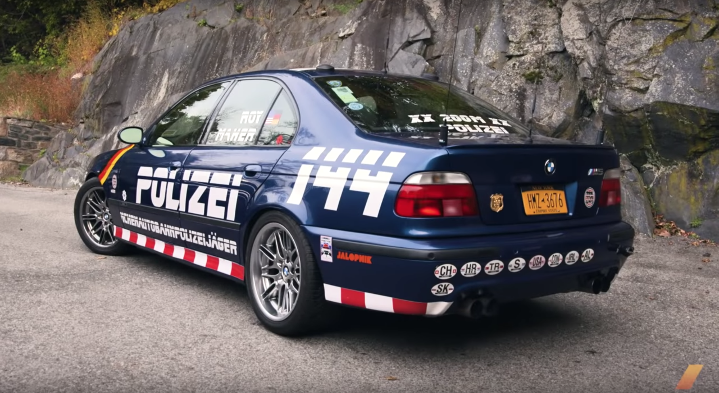 BMW M5 E39 Time-Capsule Tech That Set the Coast-to-Coast Record -- AFTER/DRIVE