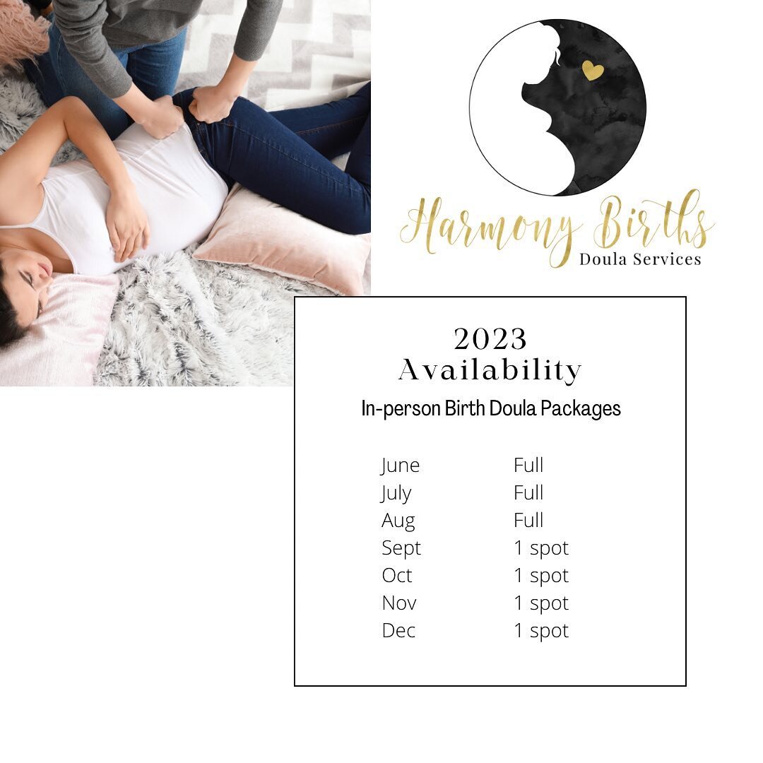 Are you still on the fence about hiring a doula?
Don&rsquo;t wait, reach out today to learn how I can help you prepare for the journey ahead.
I have decided to open up an additional spot for each month at the end of the year.
AND, for my IVF folks- I