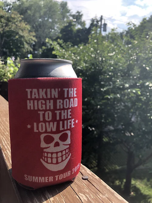 Official Lowbrow Society 2019 Summer Tour Koozie