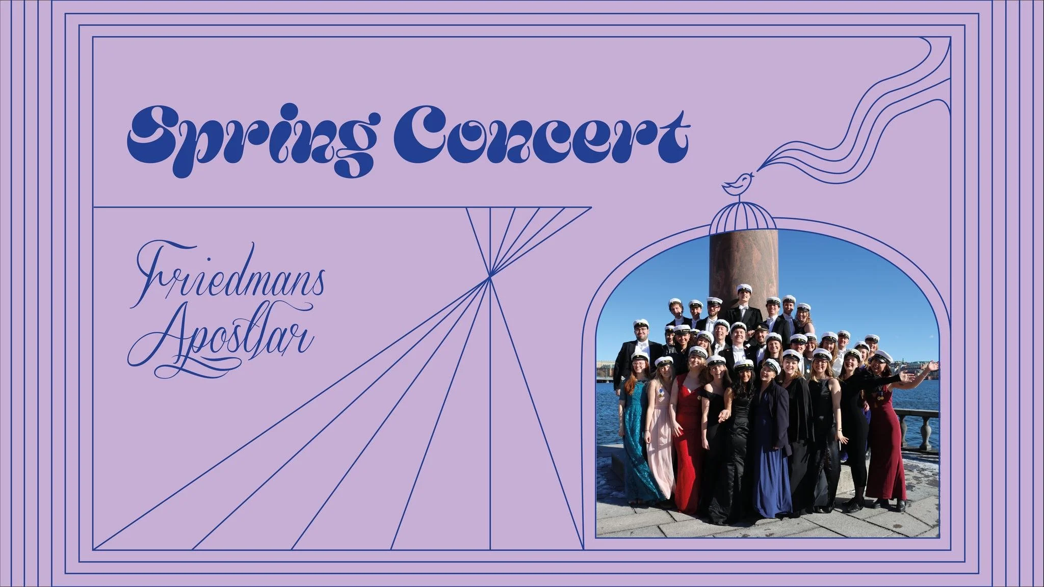 Spring concert with Friedmans Apostlar