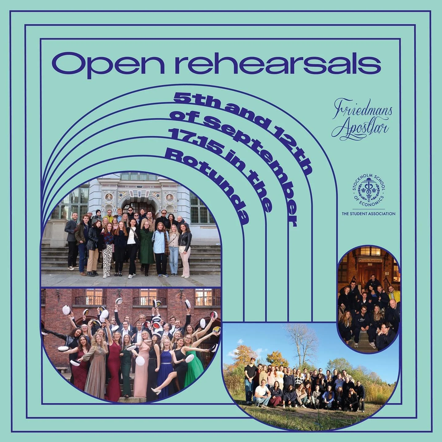 Open rehearsal and auditions