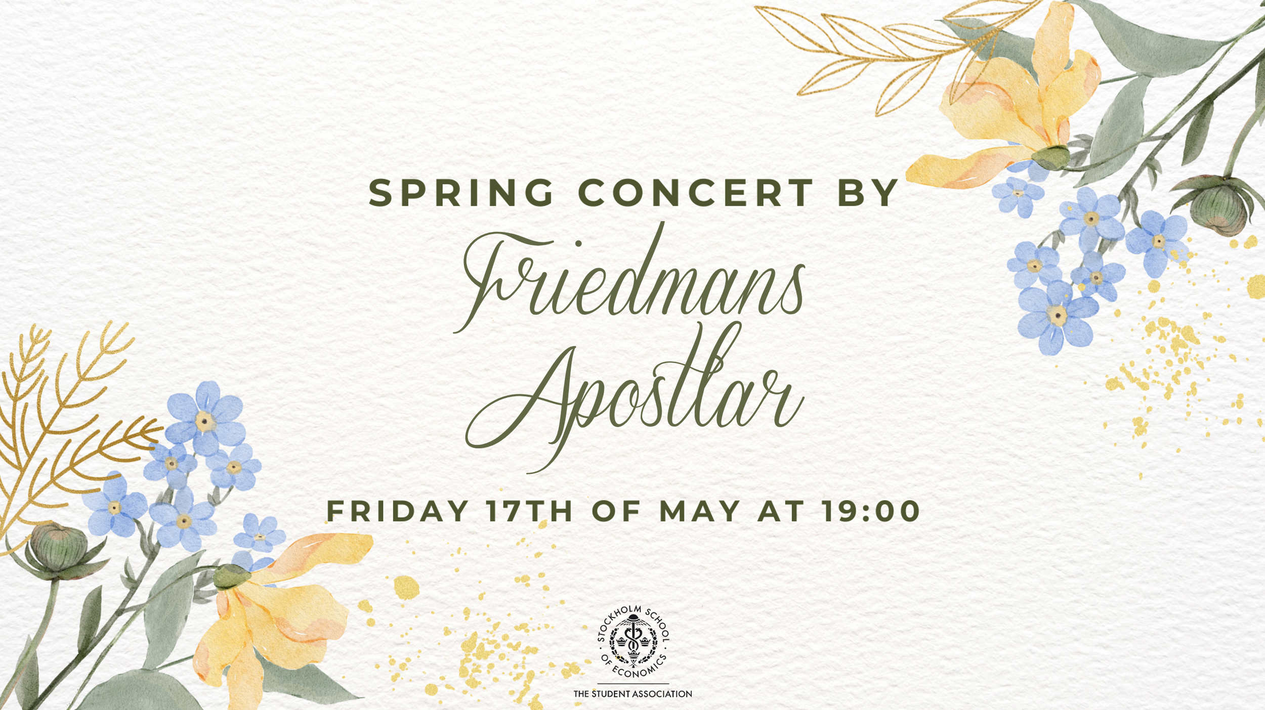 Spring concert with Friedmans Apostlar
