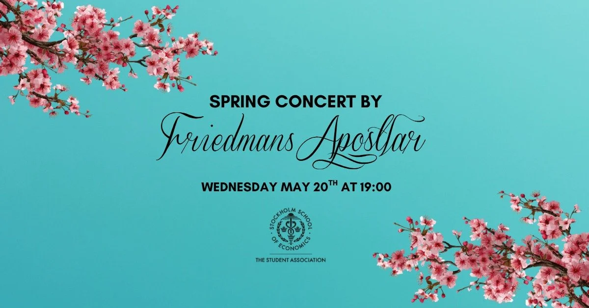 Spring concert by Friedmans Apostlar
