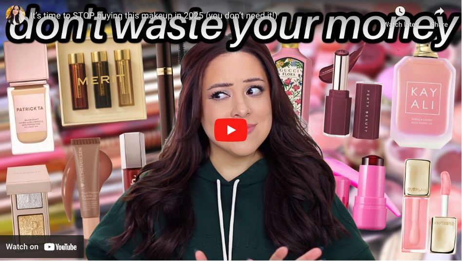 Makeup to stop buying on 2025 - Andrea M.