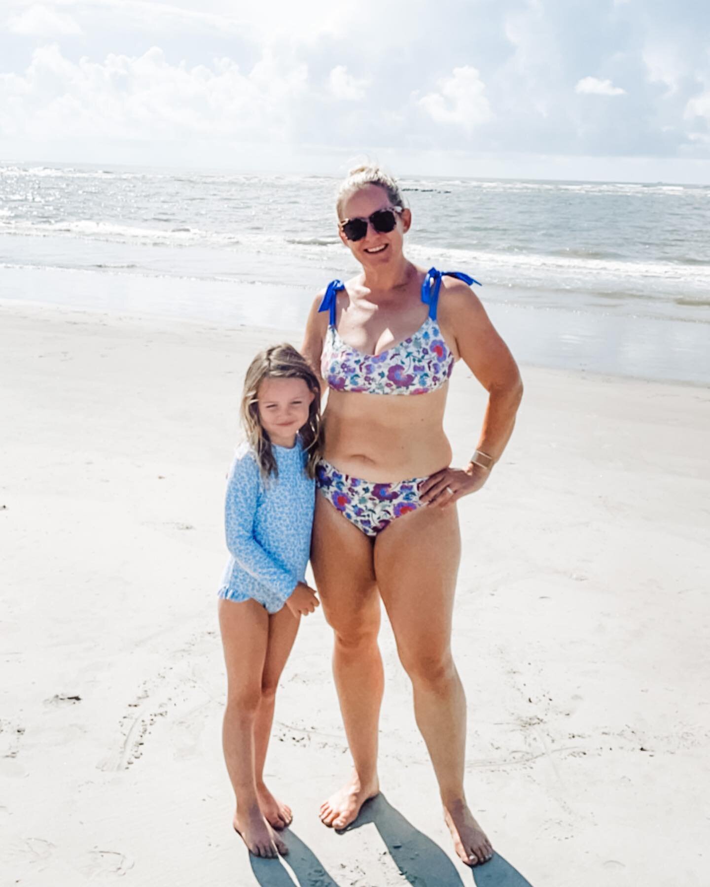 Rock the bikini 👙 

I can&rsquo;t think of any time in my life where I would have been comfortable posting this picture. I am 42, a mom of multiple children, and strong AF. 

There is NO perfect body. I am done &ldquo;waiting&rdquo; for the perfect 