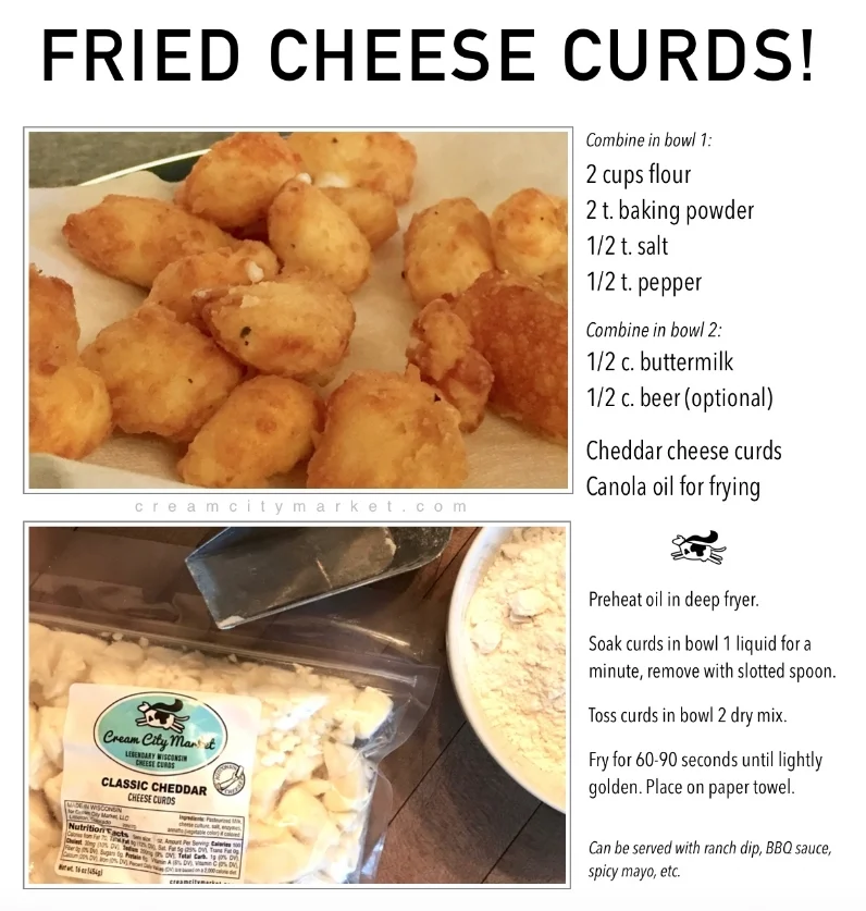 Fried Cheese Curds! — Cream City Market