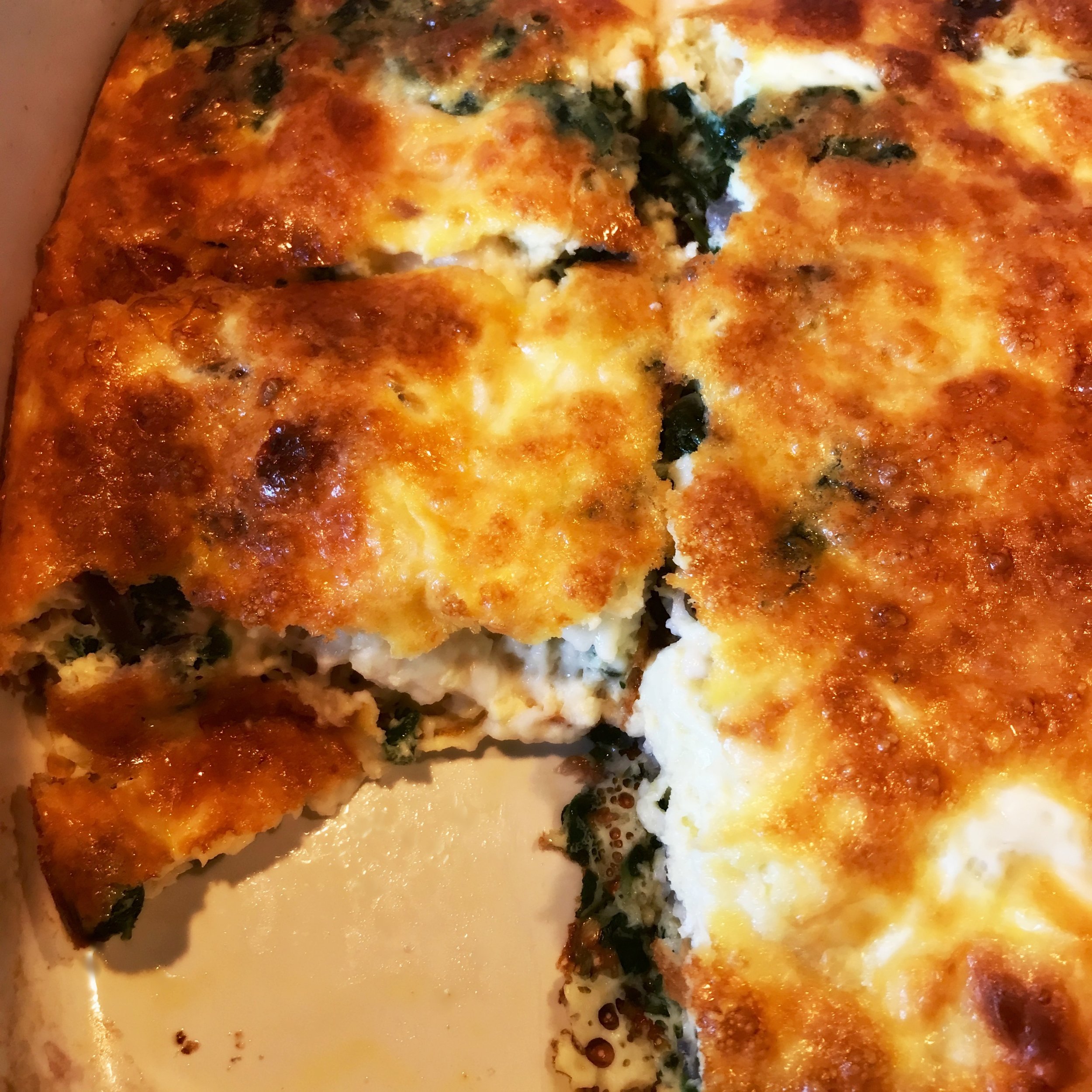 Egg Bake à la Curds