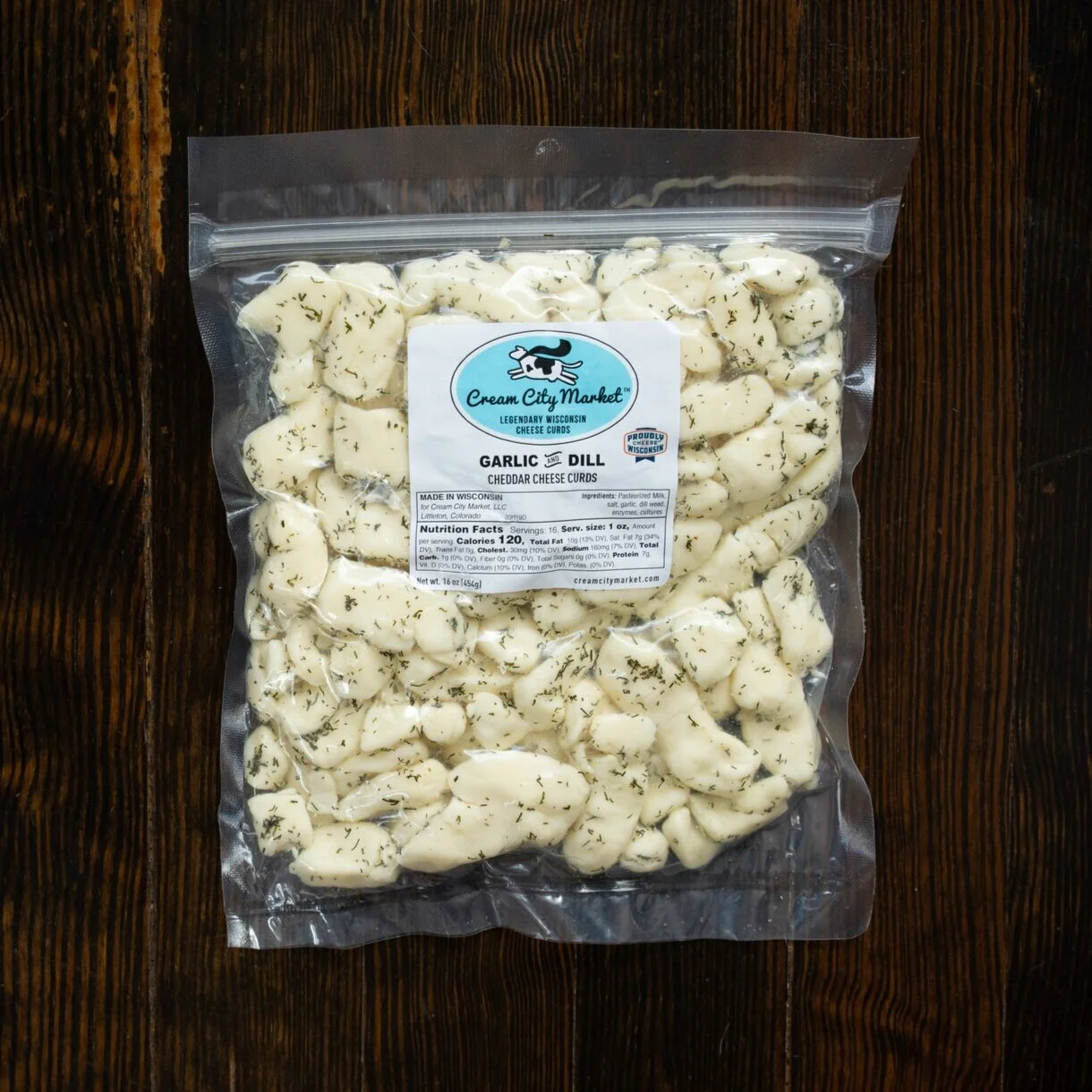 Garlic + Dill Cheddar Cheese Curds — Cream City Market