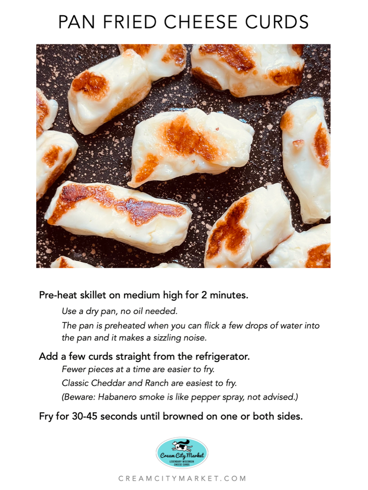 Pan Fried Cheese Curds — Cream City Market