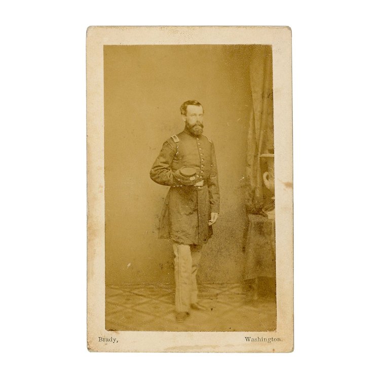 Photo CDV Medecin Officier de santé militaire circa 1875