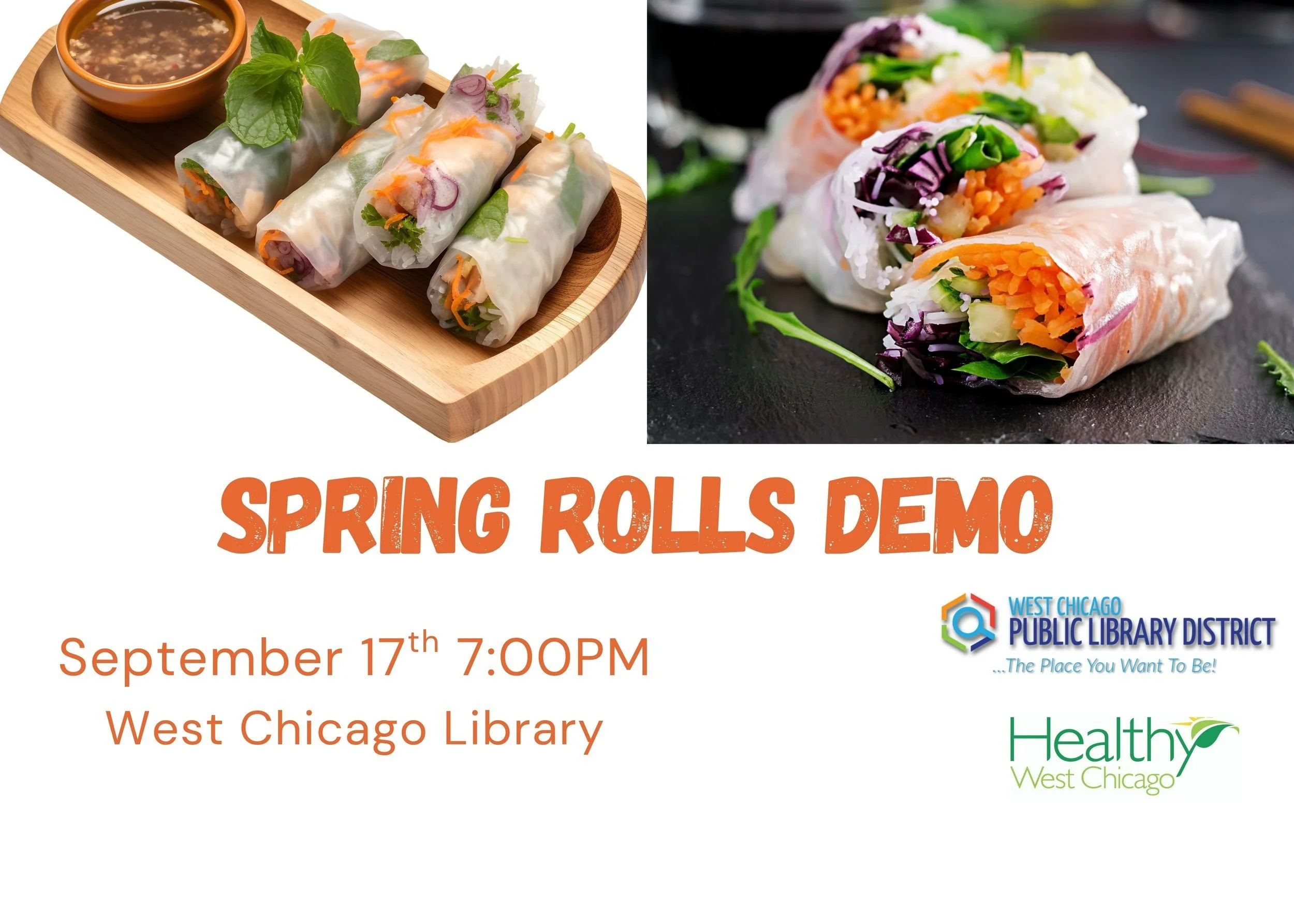 Veggie Spring Rolls Demo