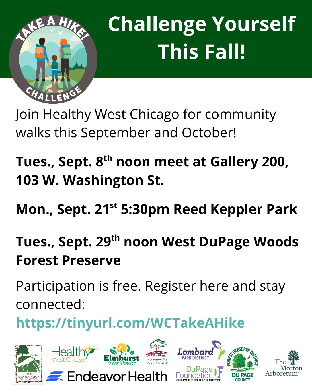 Take a Hike Challenge: West Chicago Walk