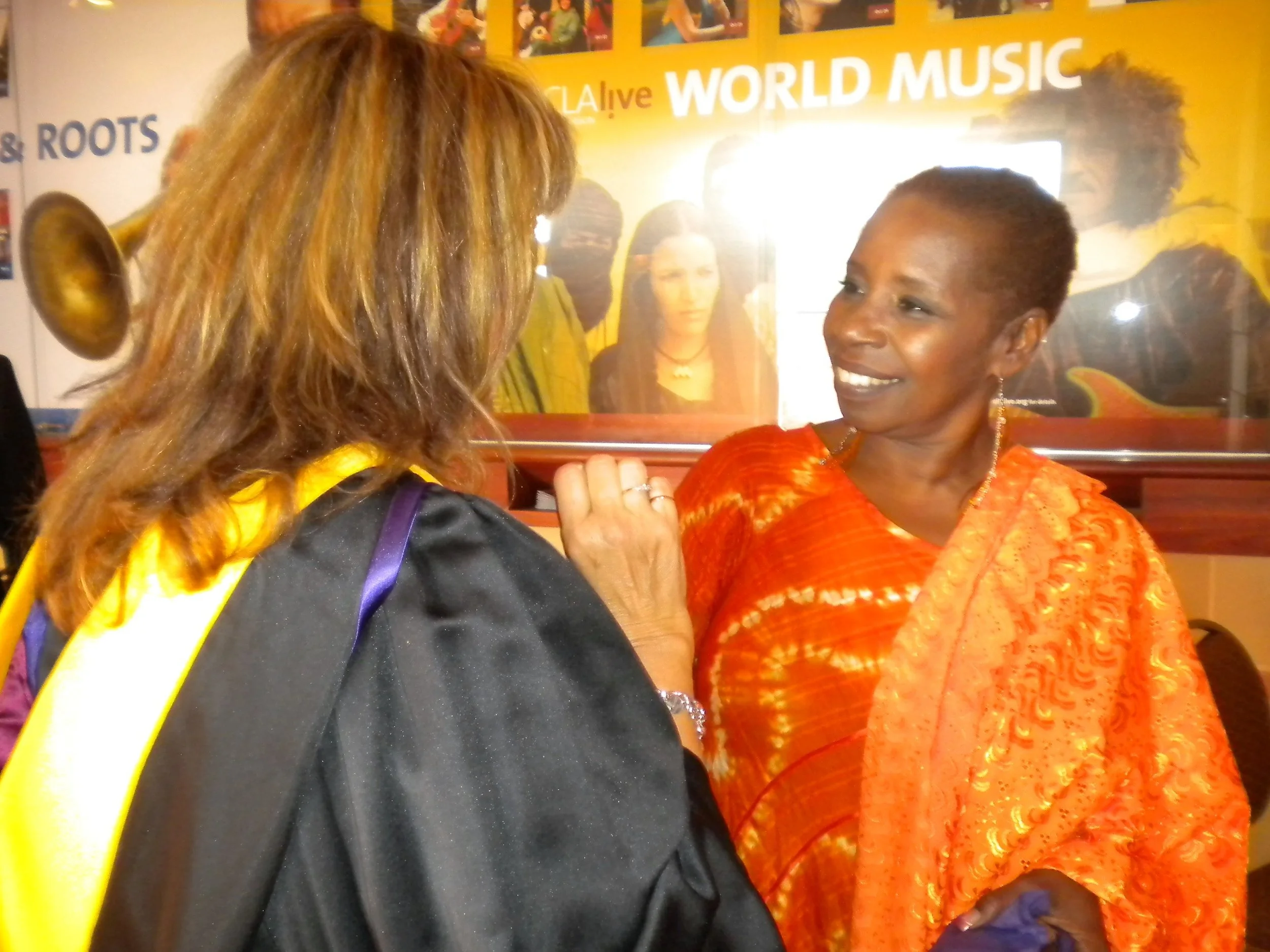 With Iyanla Vanzant - UCLA