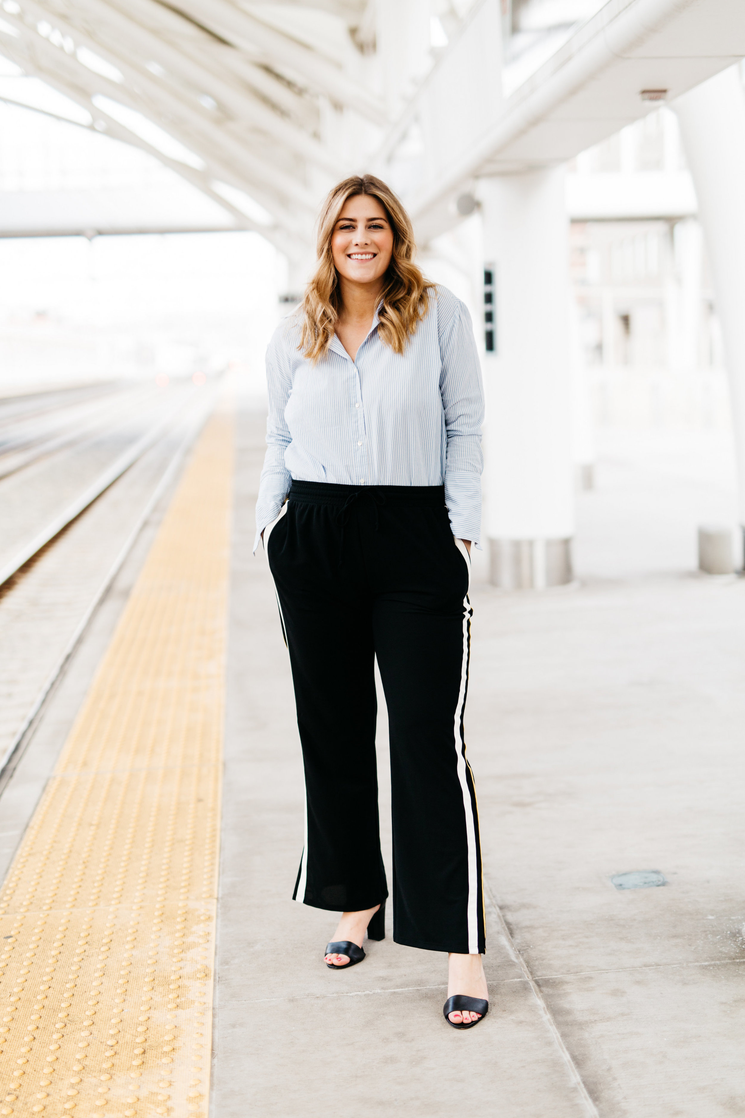 How to Wear Track Pants: 3 Ways to Style Them for Spring — RAEANN LANGAS