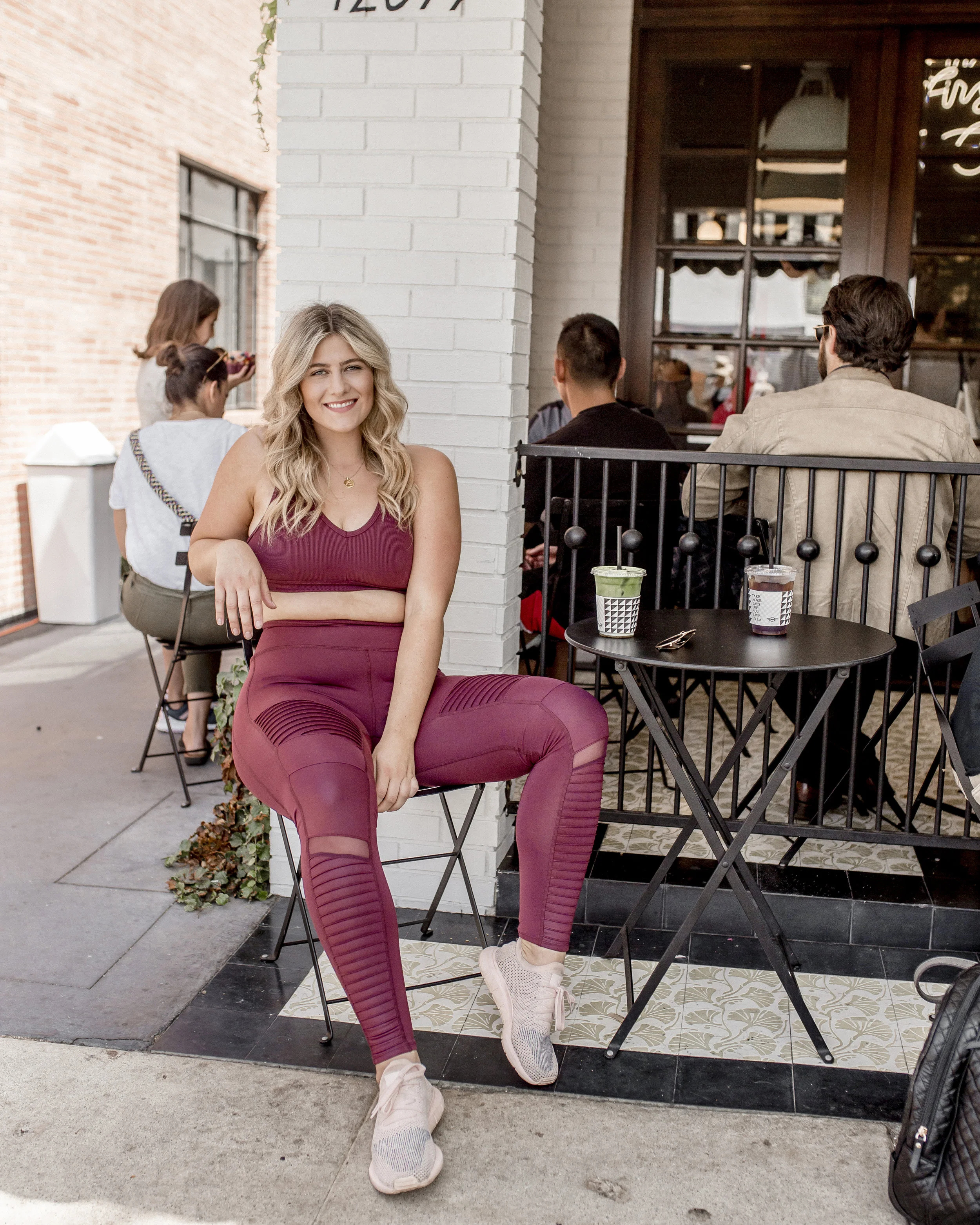 Black Cherry Workout Gear — RAEANN LANGAS