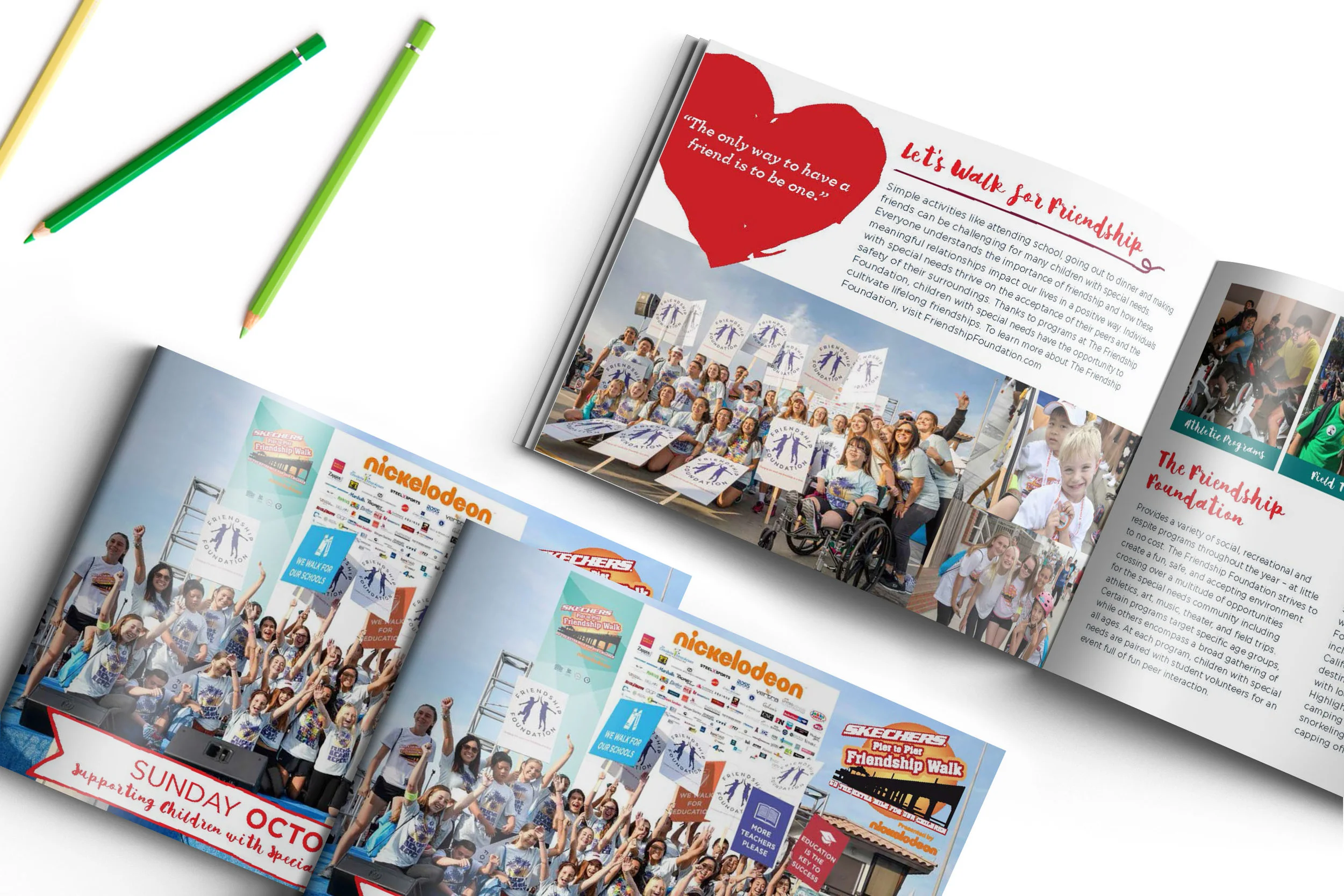 SKECHERS Pier to Pier Friendship Walk Marketing Book