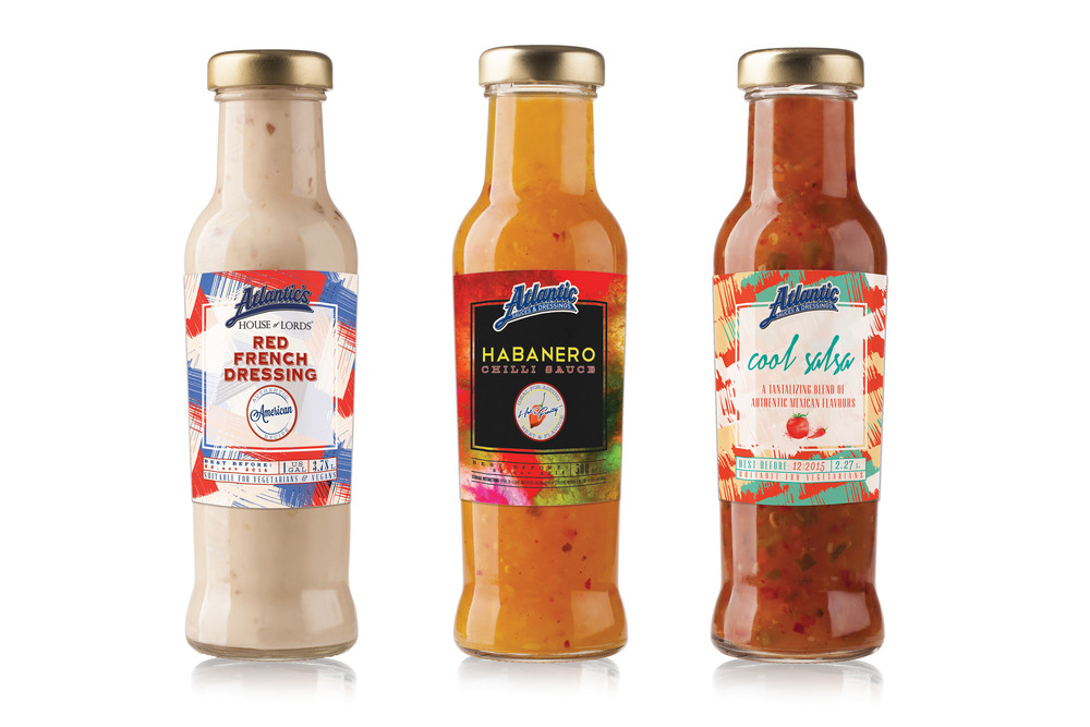 Atlantic Foods Group Packaging Design